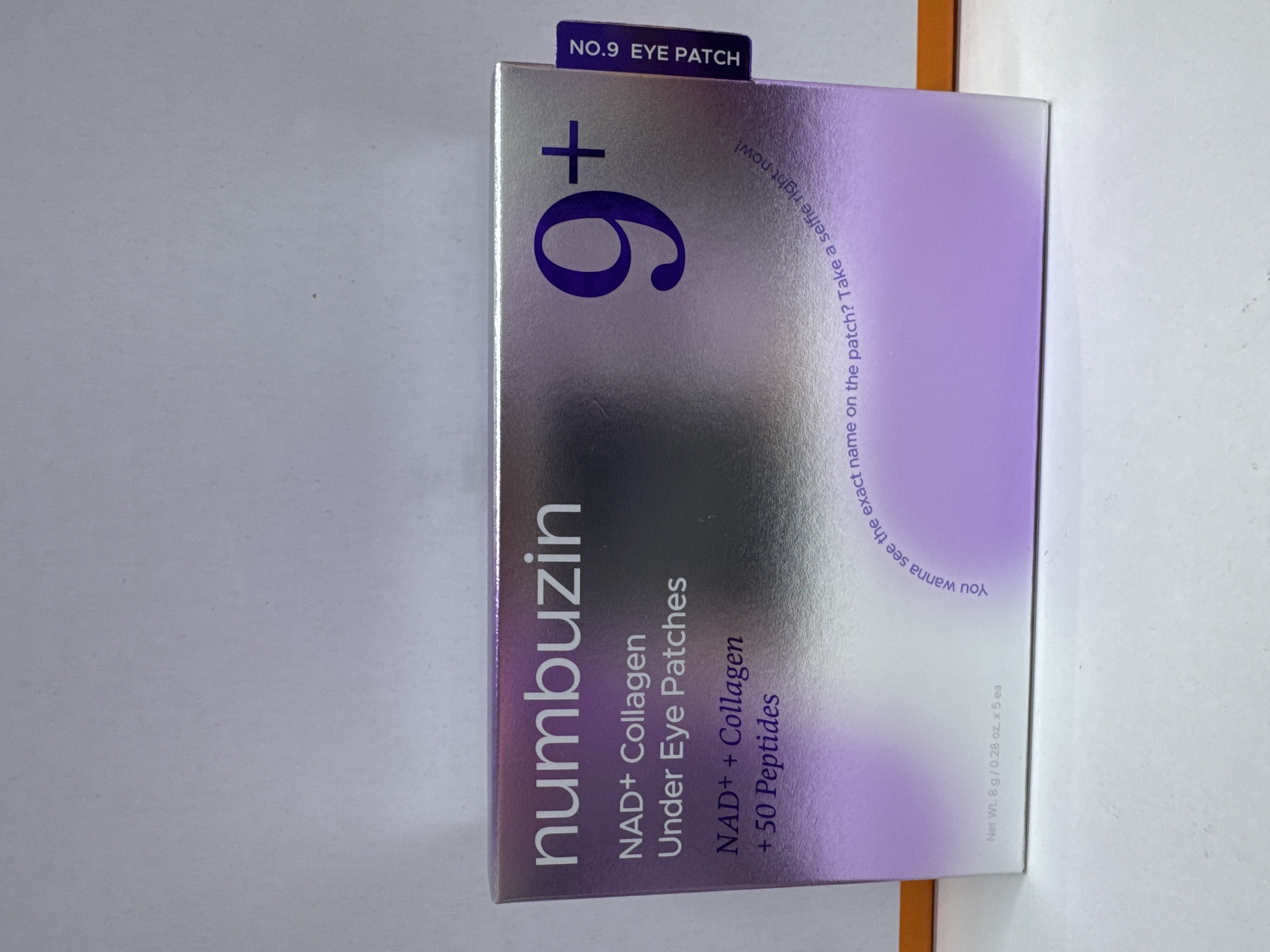 numbuzin 9+ / NAD + COLLAGEN Under Eye Patches / NAD + COLLAGEN + 50 Peptides / ПАТЧИ