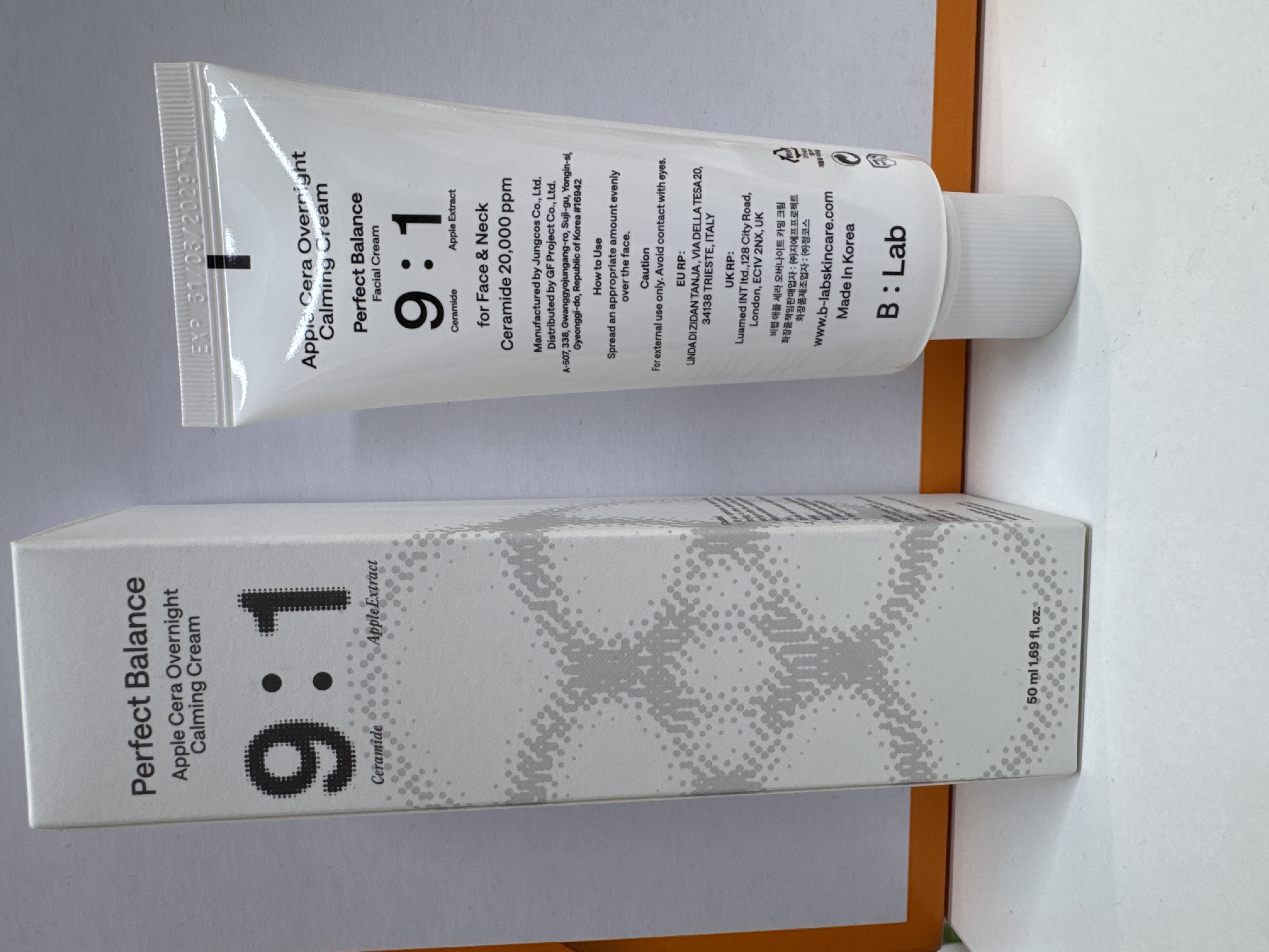 Perfect Balance Apple Cera Overnight Calming Cream 9 :1