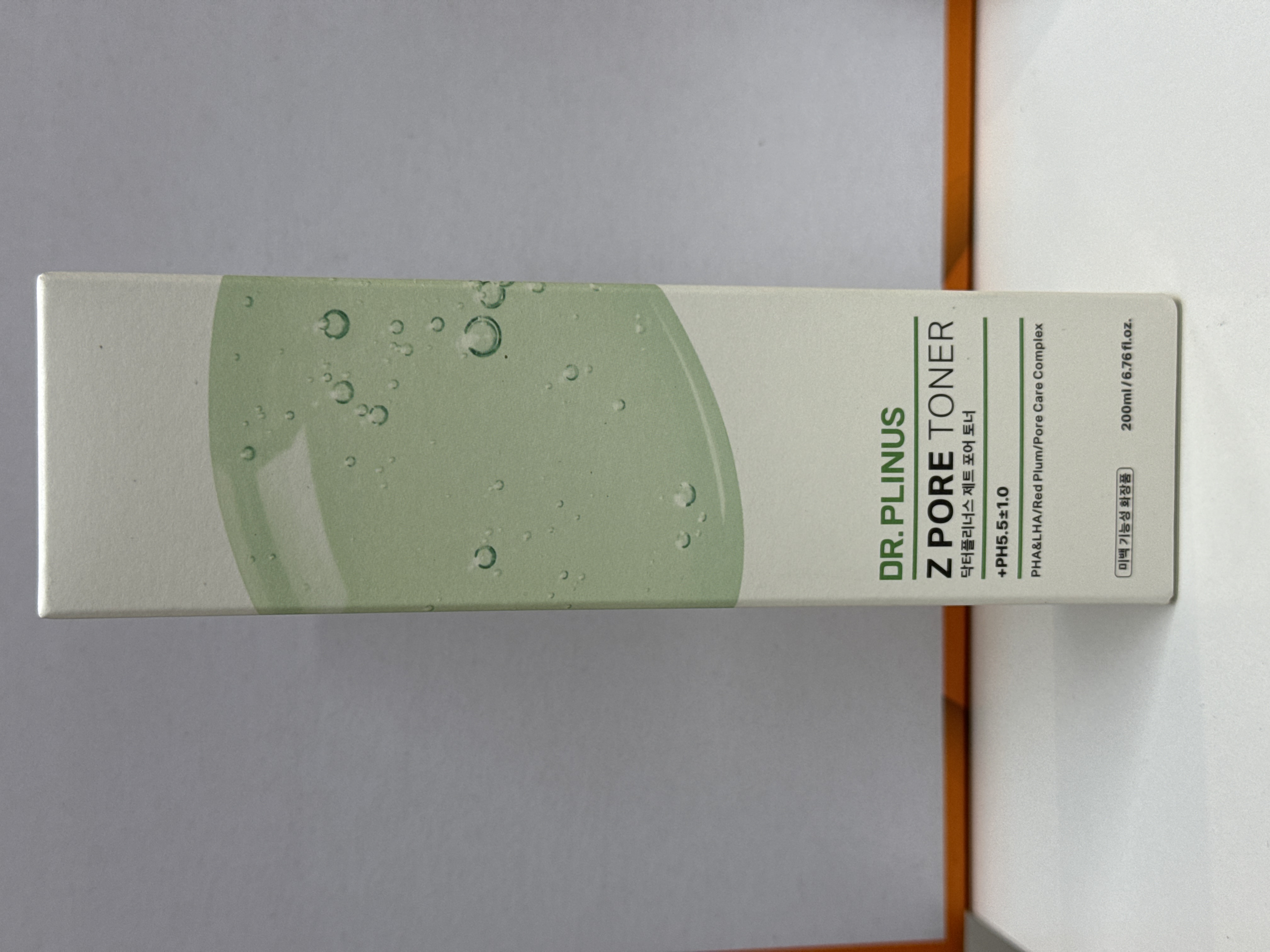 Dr. PLINUS Z PORE TONER + PH 5.5 + - 1.0 PHA & LHA / Red Plum / Pore Care Complex