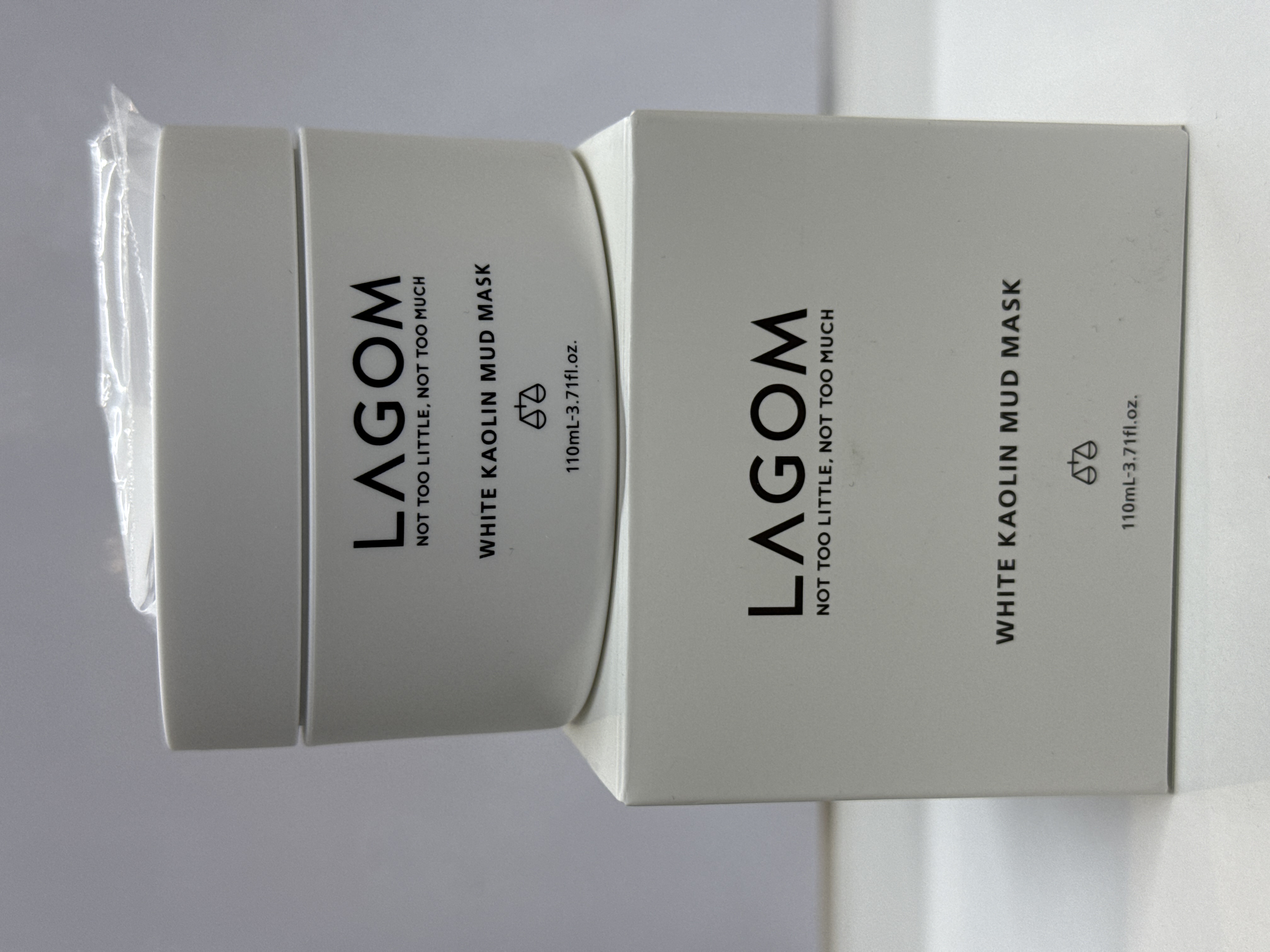 LAGOM NOT TOO LITTLE , NOT TOO MUCH / WHITE KAOLIN MUD MASK