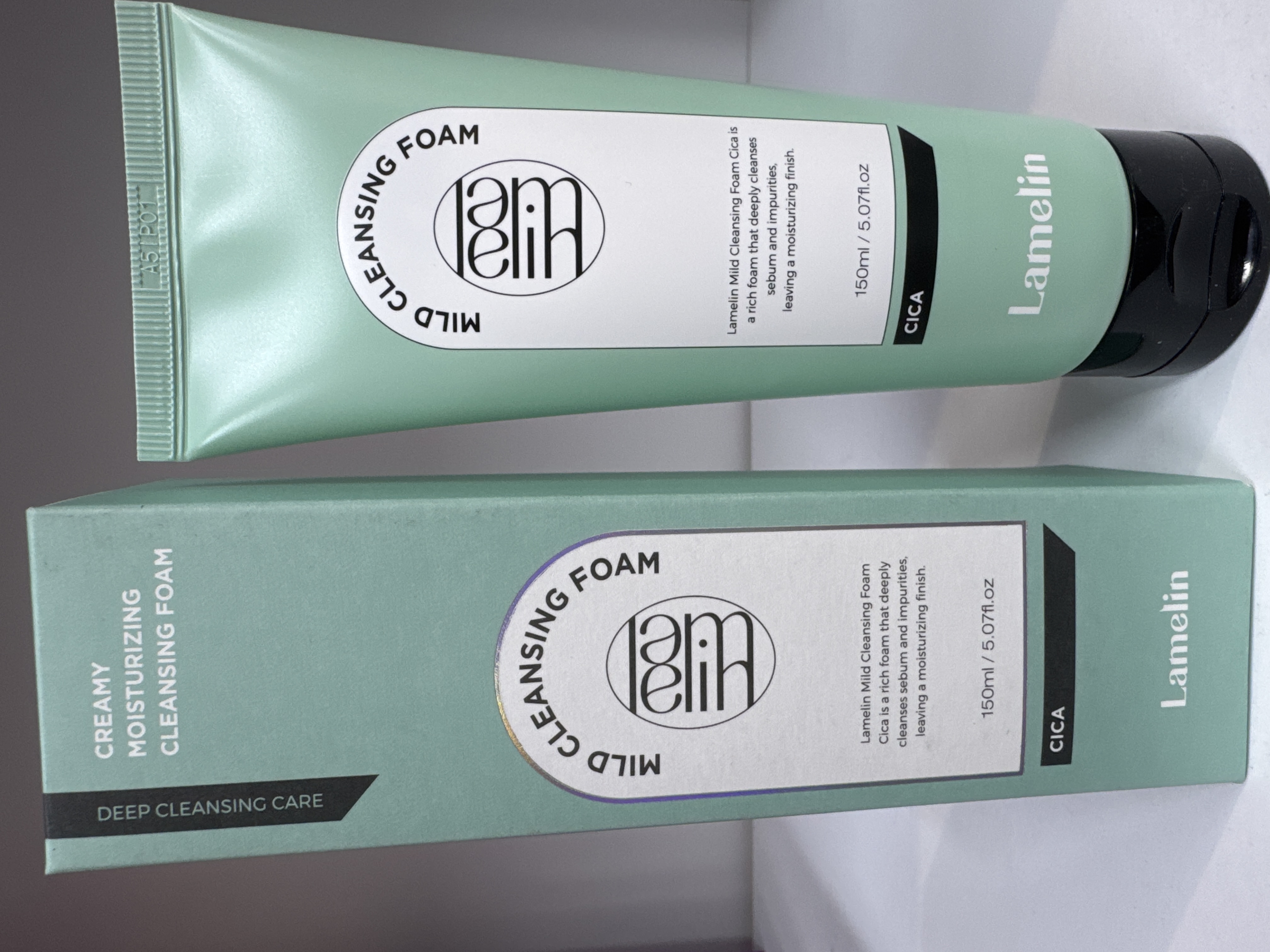 Lamelin СREAMY MOISTURIZING CLEANSING FOAM MILD CLEANSING FOAM