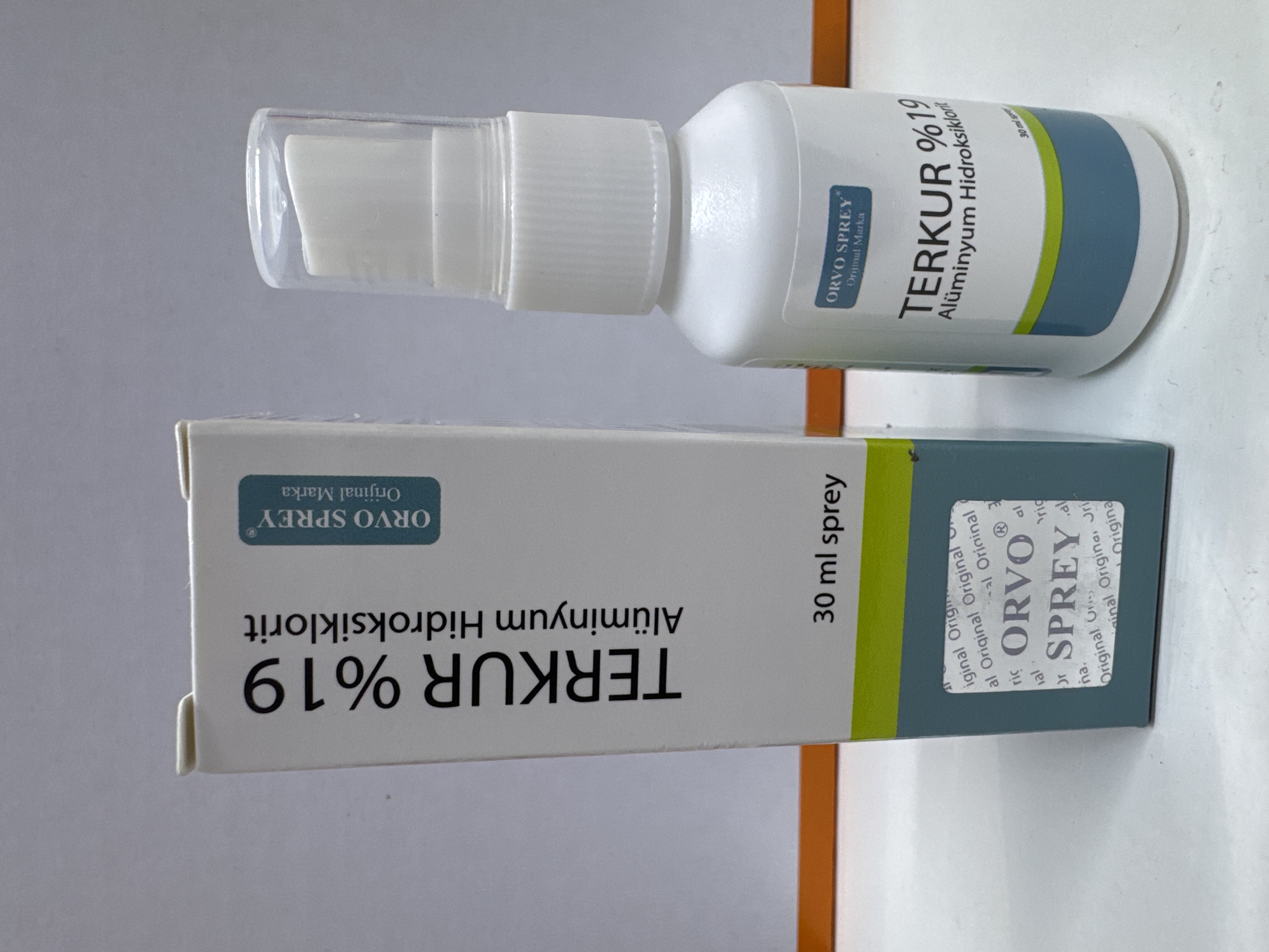 TERKUR %19 Aluminym Hidroksiklorit ORVO DPREY