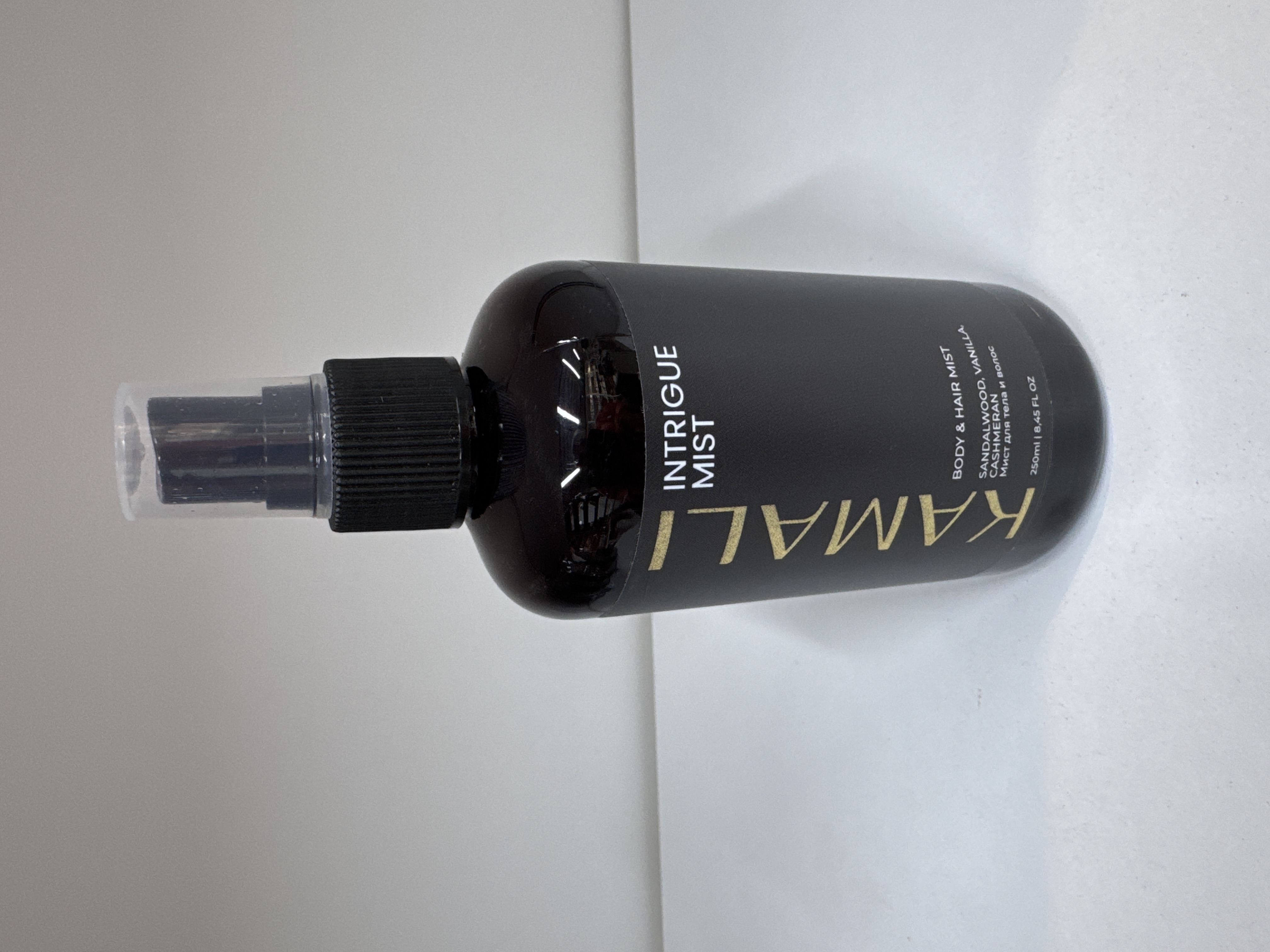KAMALI INTRIGUE МIST / BODY & HAIR MIST / SANDAL WOOD , VANILLA , СASHMERAN / Мист для тела тела и волос