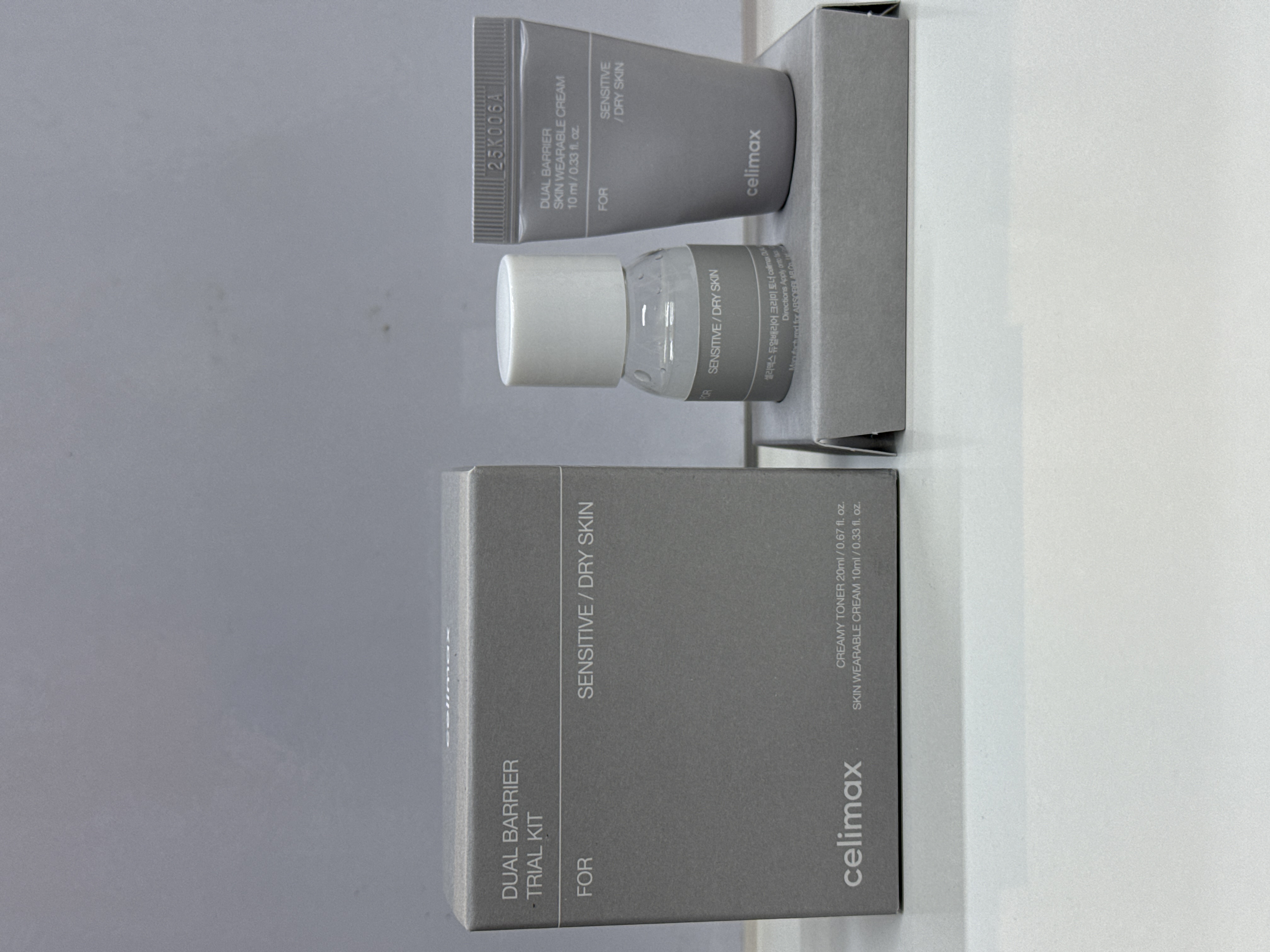 Celimax DUAL BARRIER TRIAL KIT FOR SENSITIVE / DRY SKIN