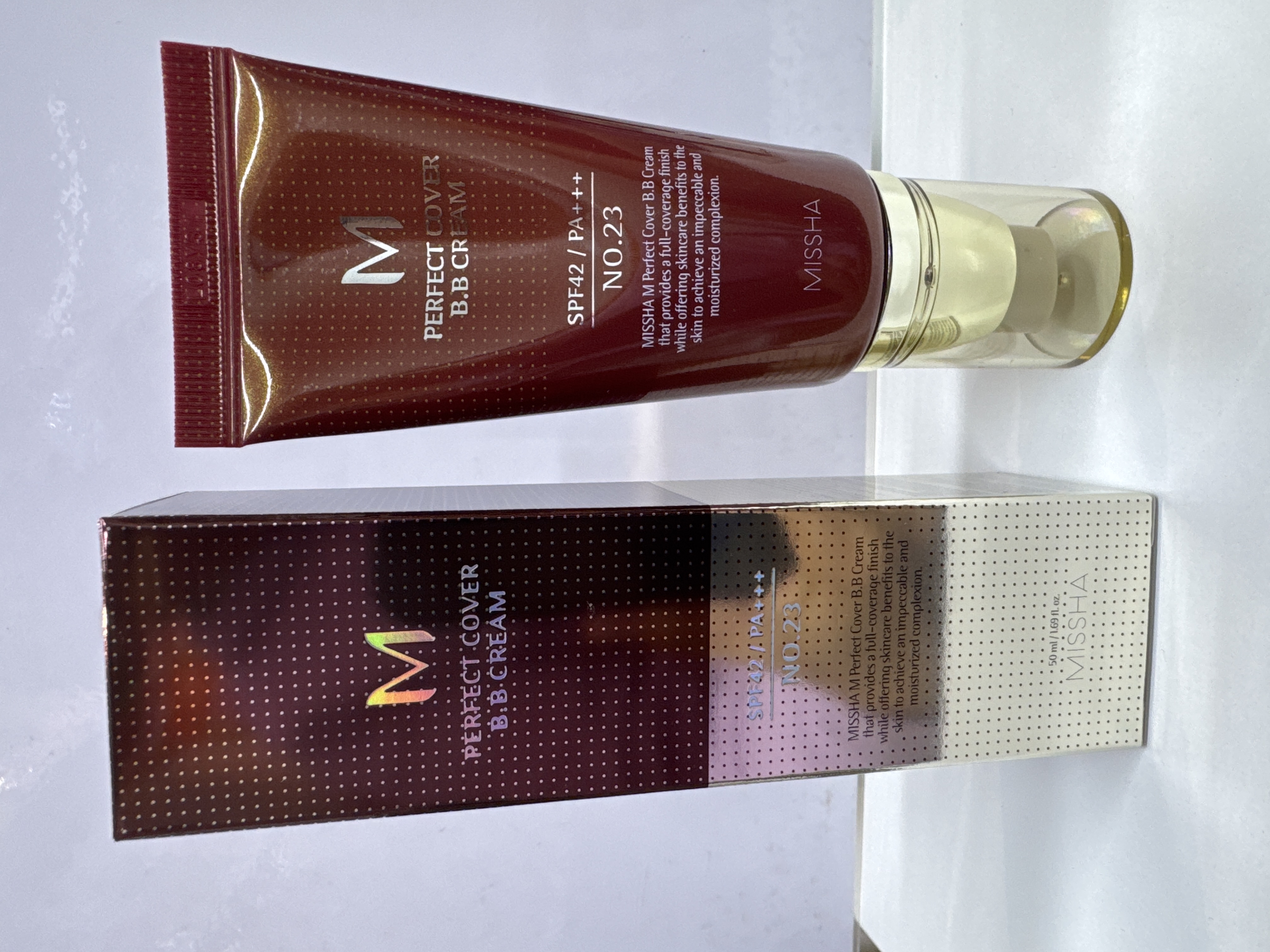 MISSHA M PERFEKT COVER B. B CREAM N 23