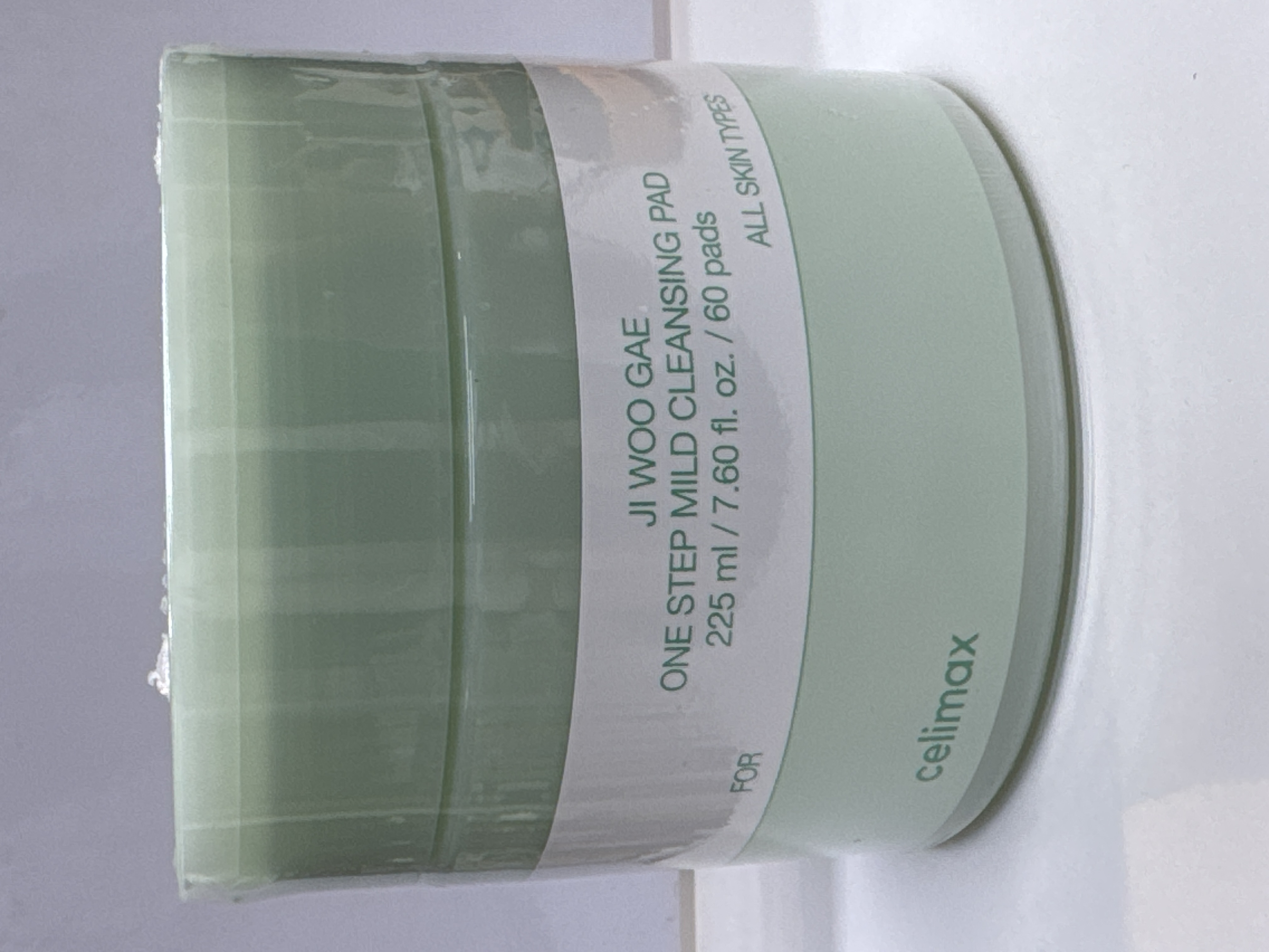 Celimax JI WOO GAE ONE STEP MILD CLEANSING PAD /Очищающие мицелярные пеэды для снятия макияжа
