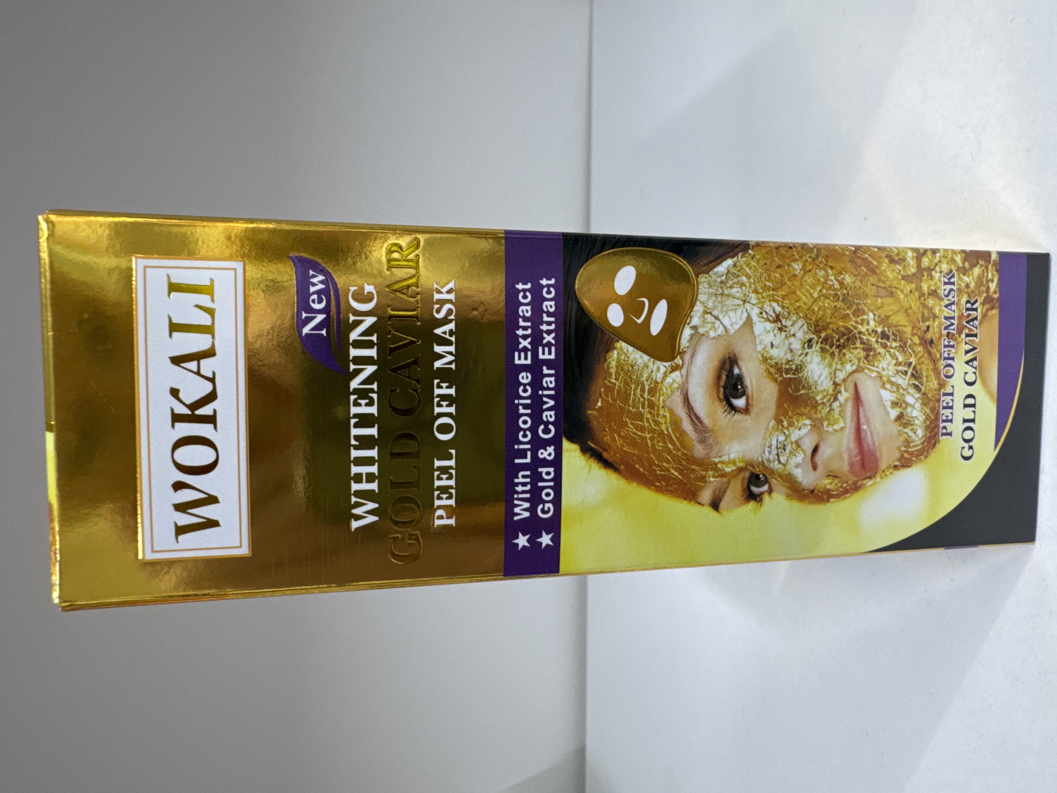 WOKALI New WHITENING GOLD CAVIAR PEEL OFF MASK