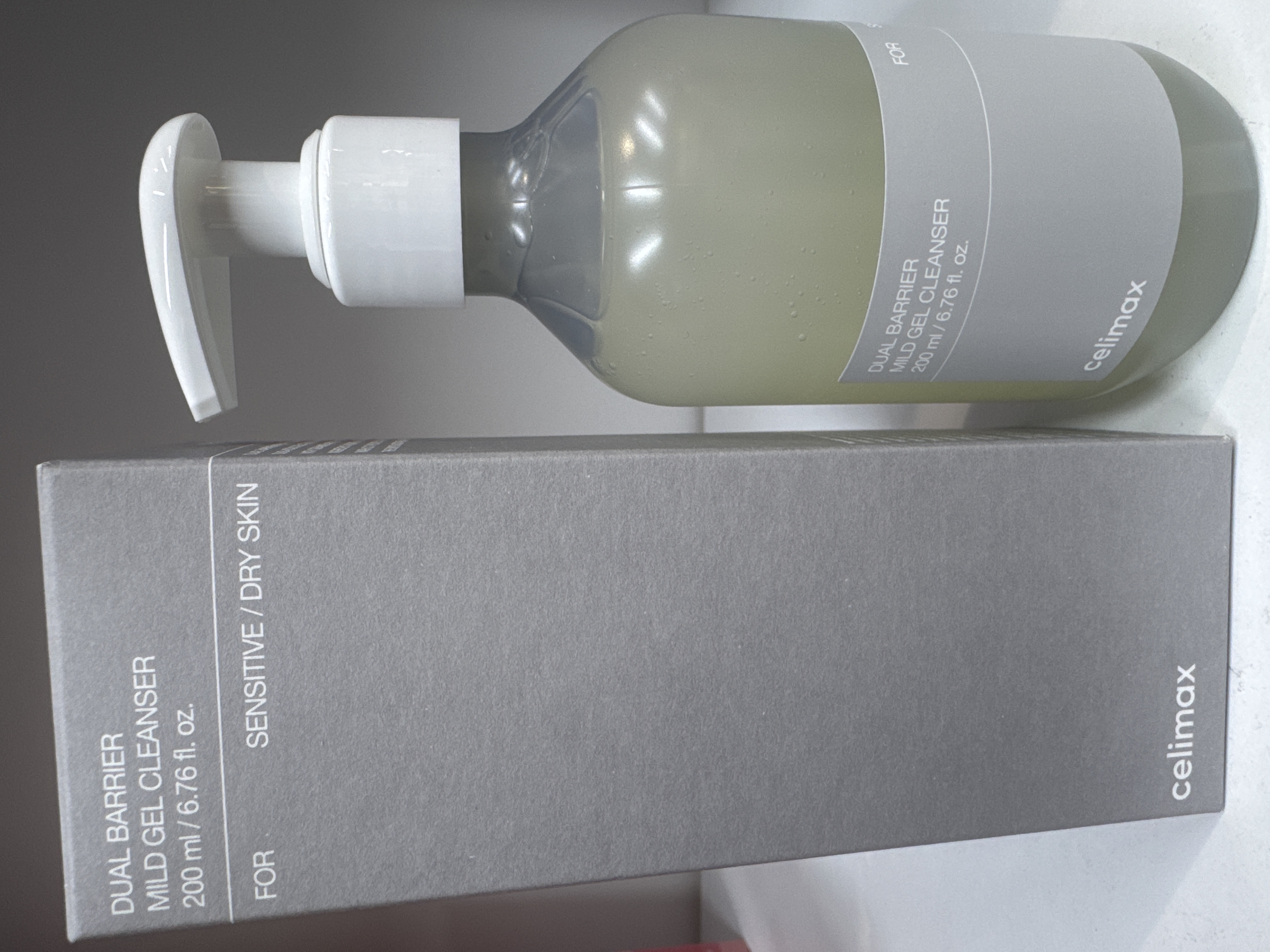 celimax DUAL BARRIER MILD GEL CLEANSER for SENITIVE / DRY SKIN /