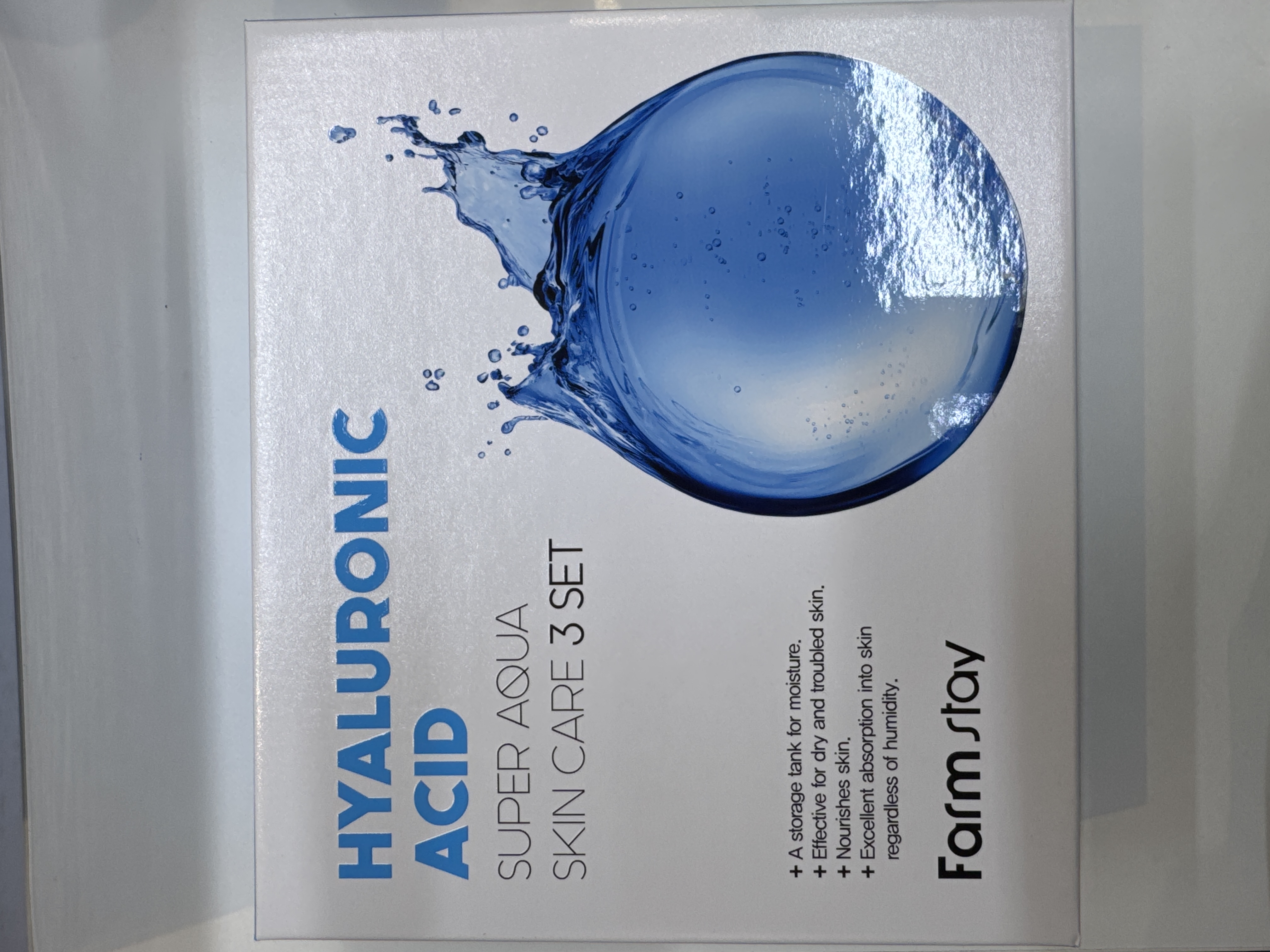Farm sfay HYALURONIC ACID SUPER AQUA SKIN CARE 3 SET