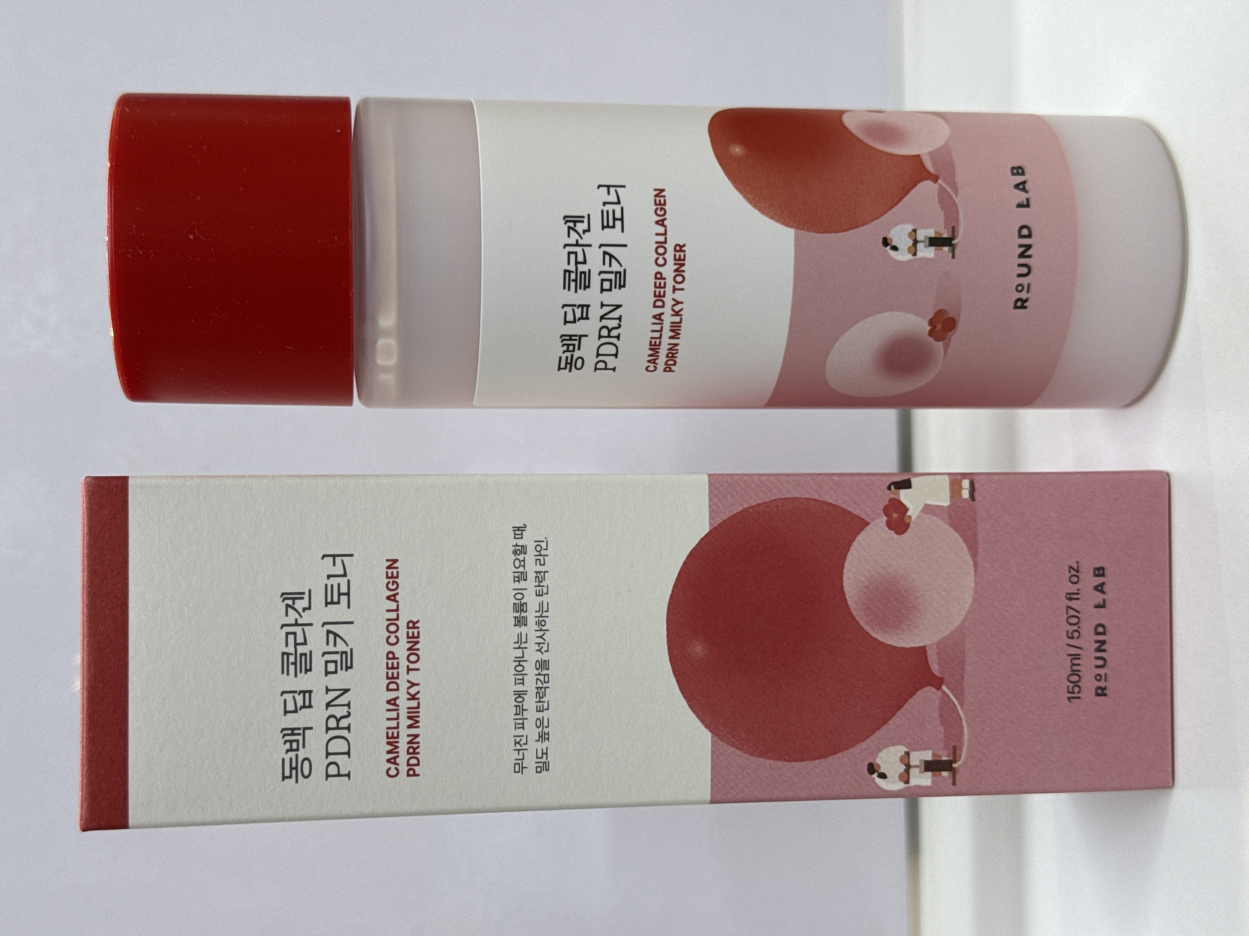 ROUND LAB CAMELLIA DEEP COLLAGEN PDRN MILKY TONER