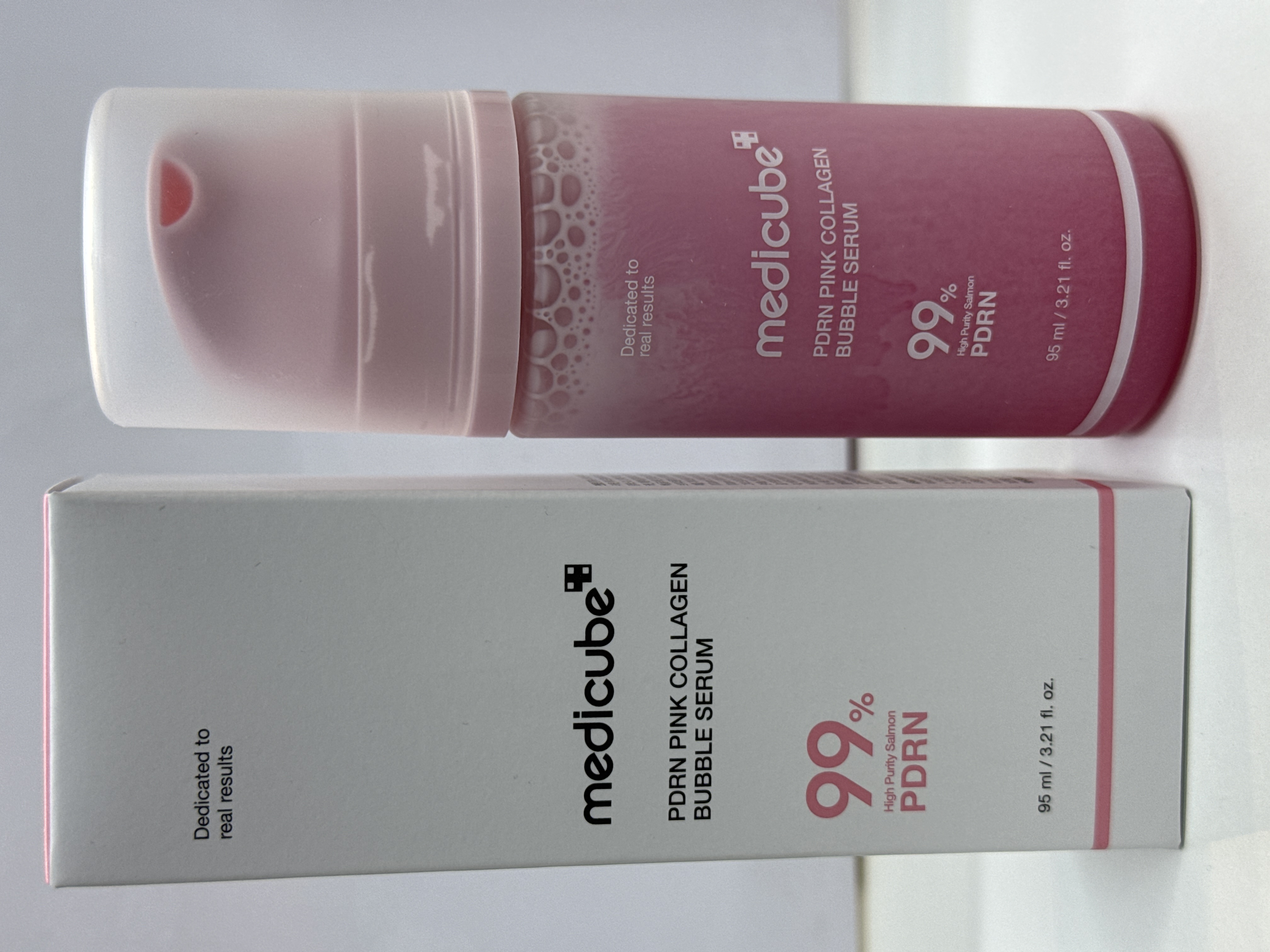 medicube + PDRN PINK COLLAGEN BUBBLE SERUM 99% PDRN