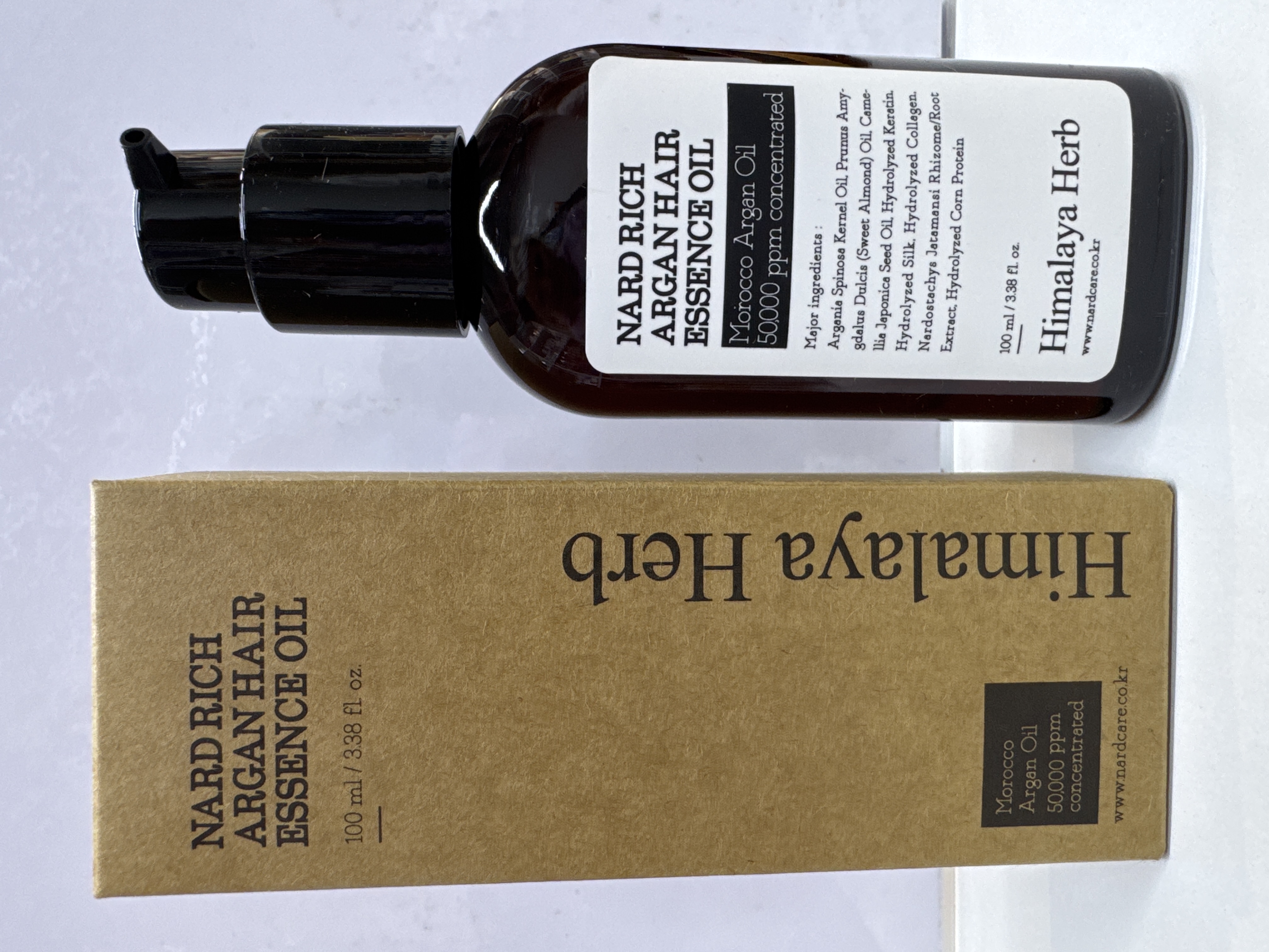 NARD RICH ARGAN HAIR ESSENCE OIL / Himalaya Herb / МАСЛО Эссенция для волос