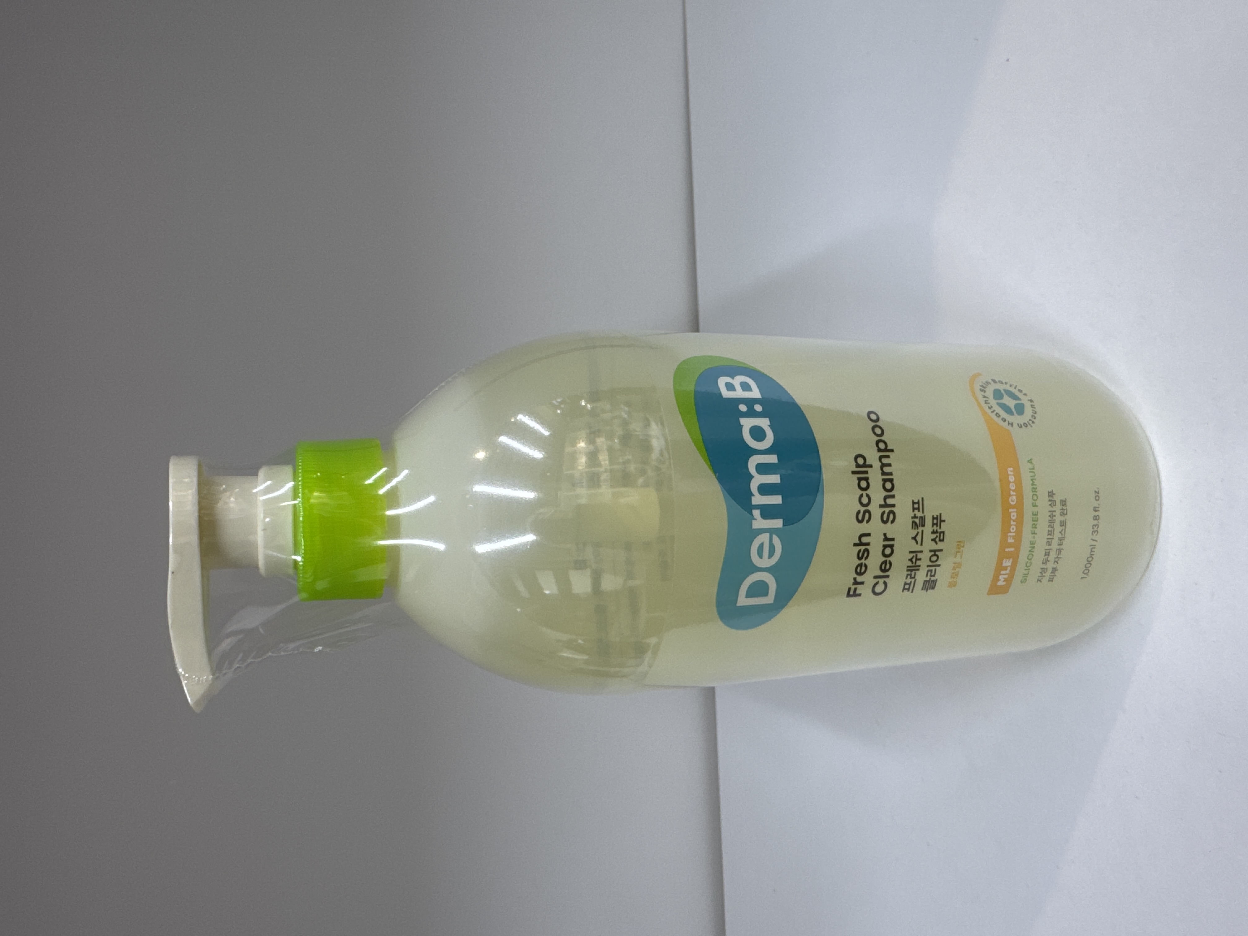 Derma : B Fresh Scalp Clear Shampoo Floral Green / Шампунь Освежающий . Без силиконов