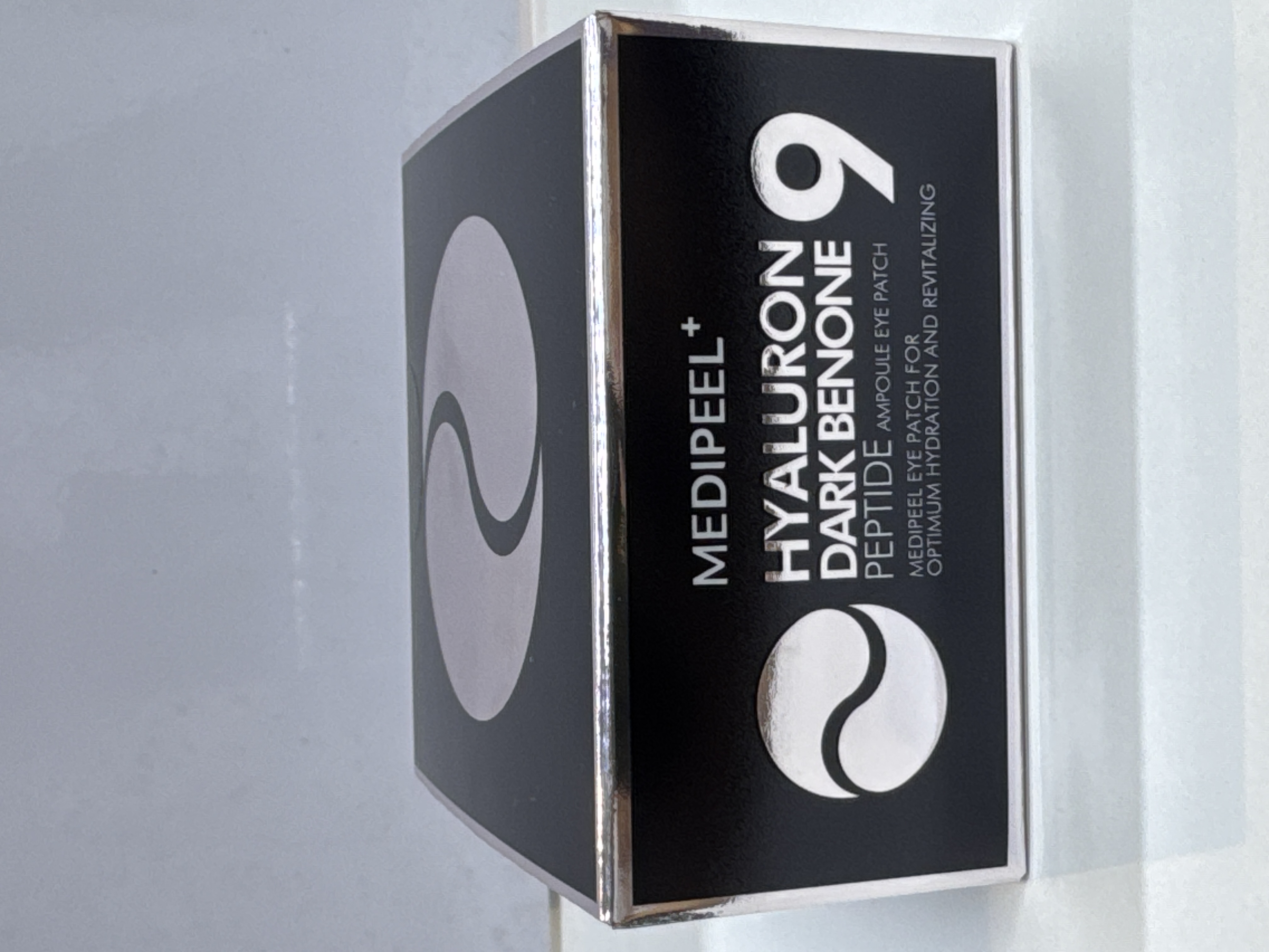 MEDIPEEL HYALURON DARK BENONE 9 PEPTIDE Ampoule eye patch (черный )