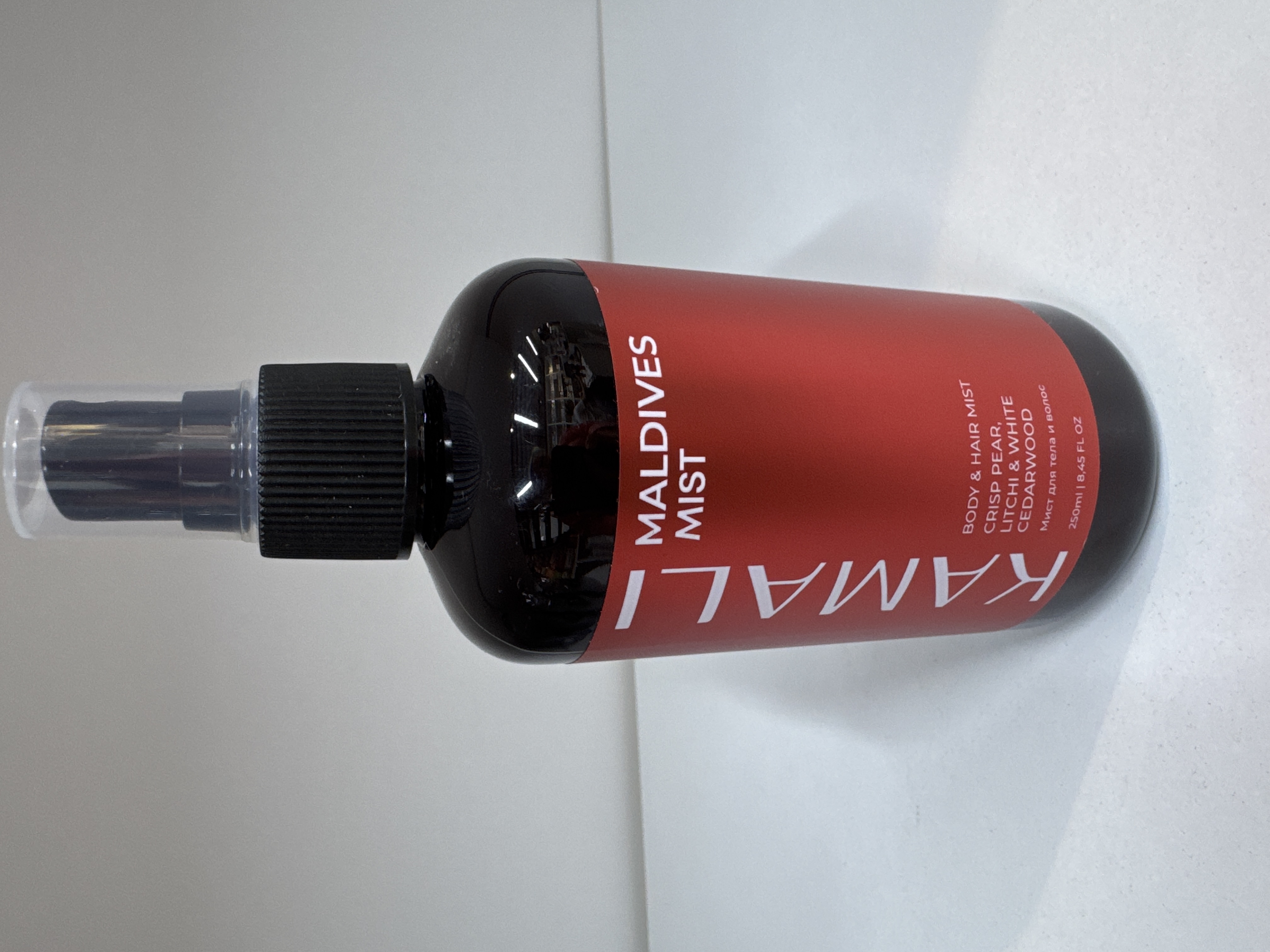 KAMALI / MALDIVES MIST / BODY & HAIR MIST / CRISP PEAL , LITCHI & WHITE CEDARWOOD / МИСТ ДЛЯ ВОЛОС И ТЕЛА