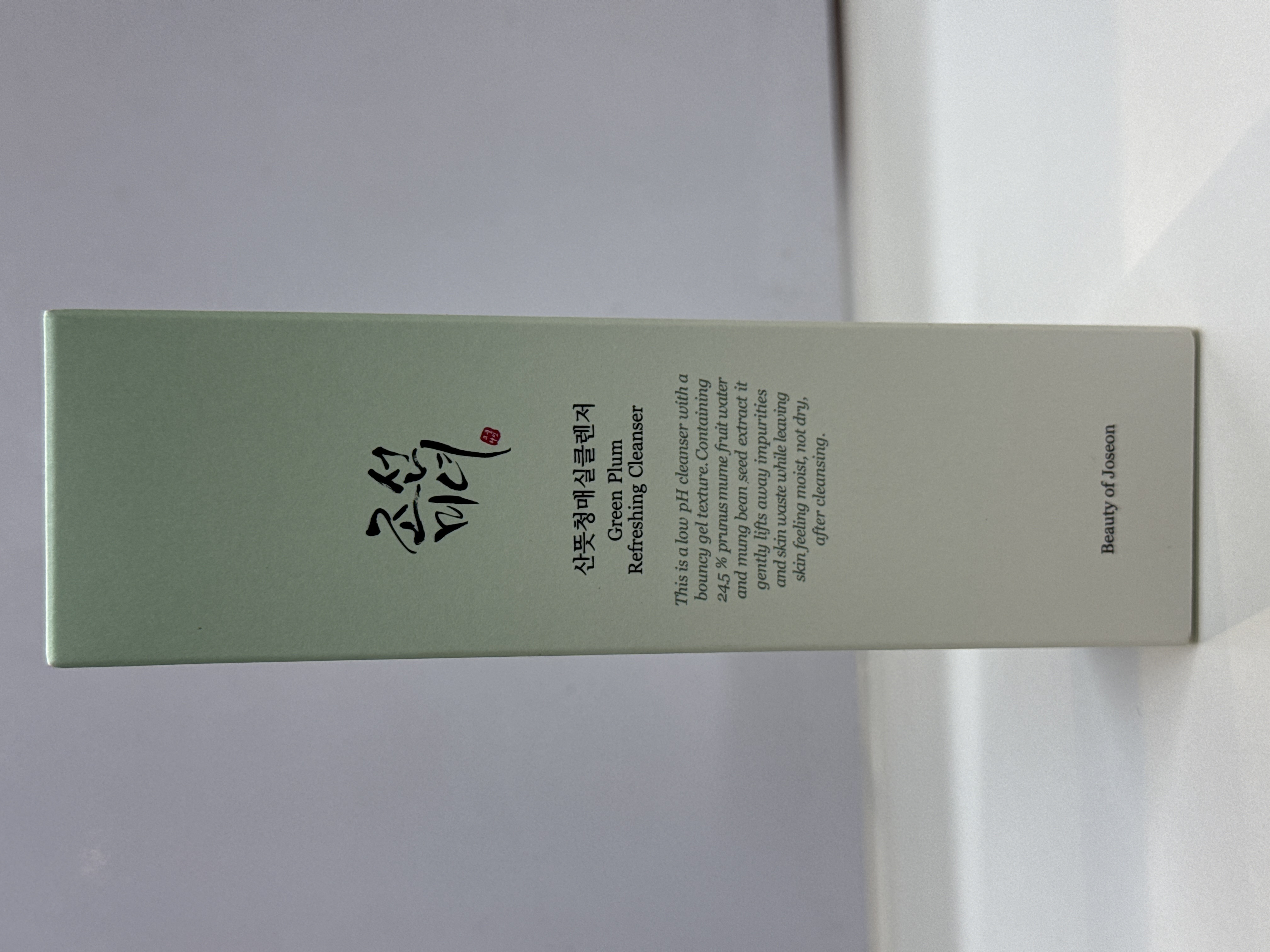 Beauty of Joseon Green Plum Refreshing Cleanser /
