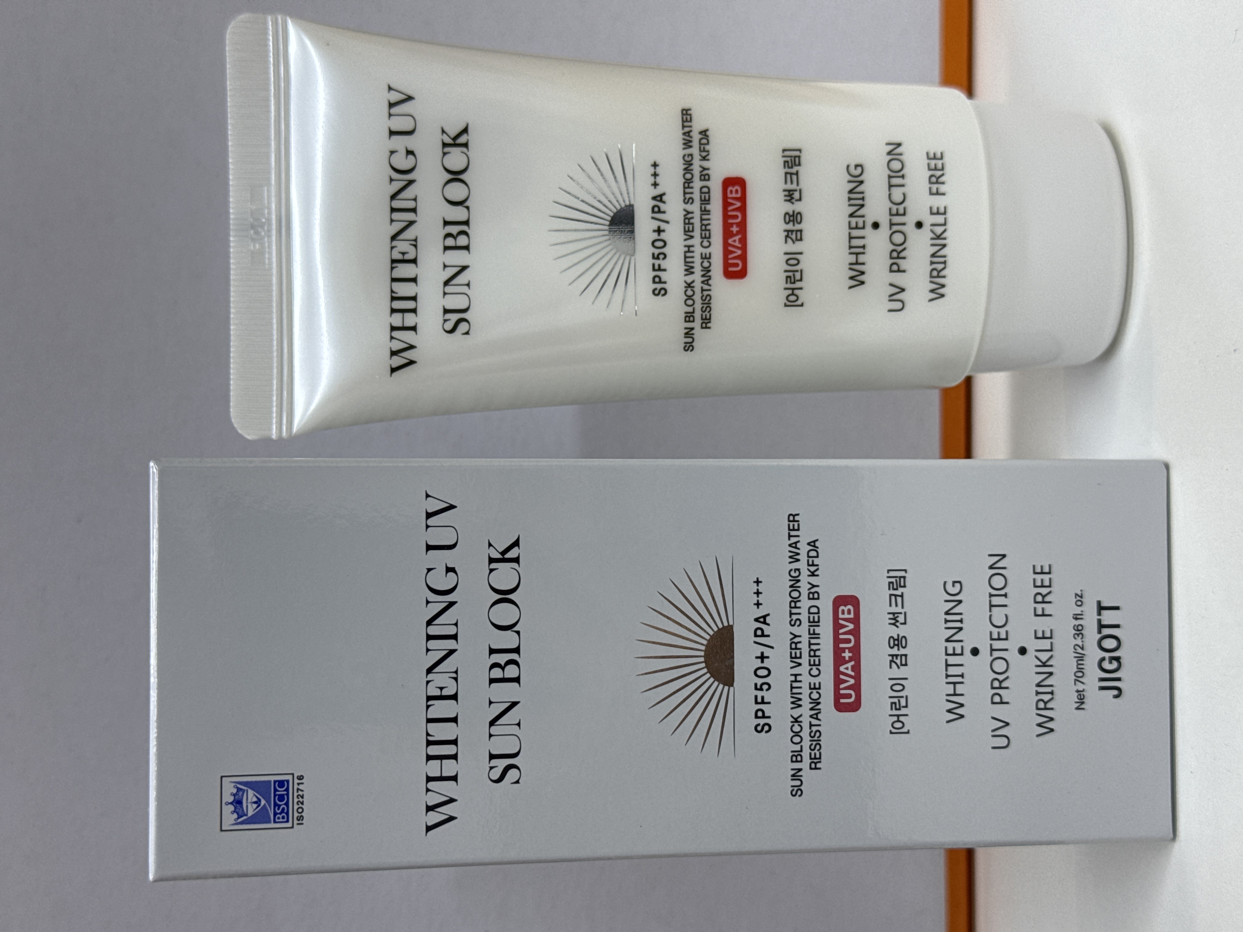 JILOTT WHITENING UV SUN BLOCK SPF 50 + PA +++