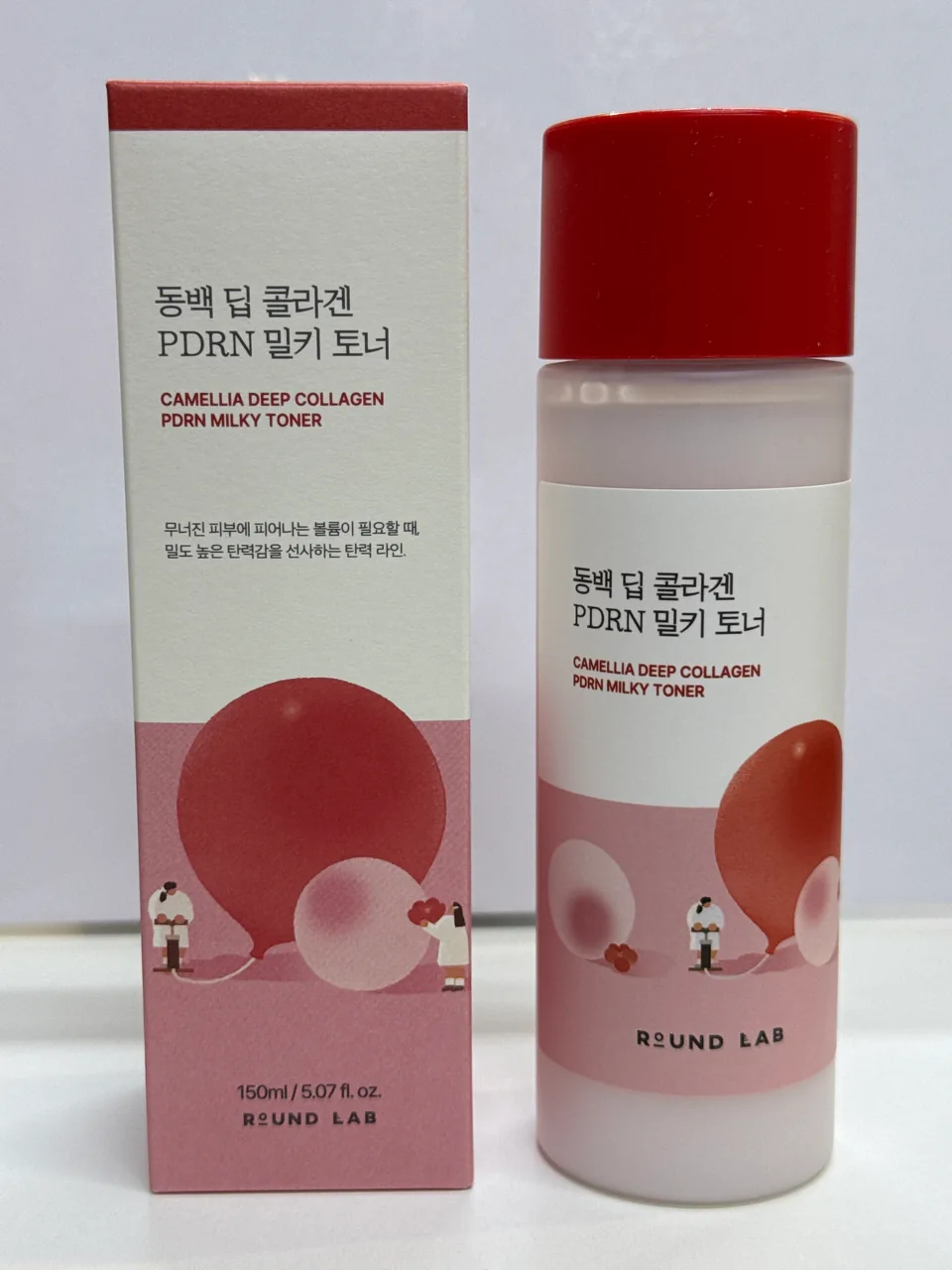 ROUND LAB  CAMELLIA  DEEP COLLAGEN PDRN MILKY TONER