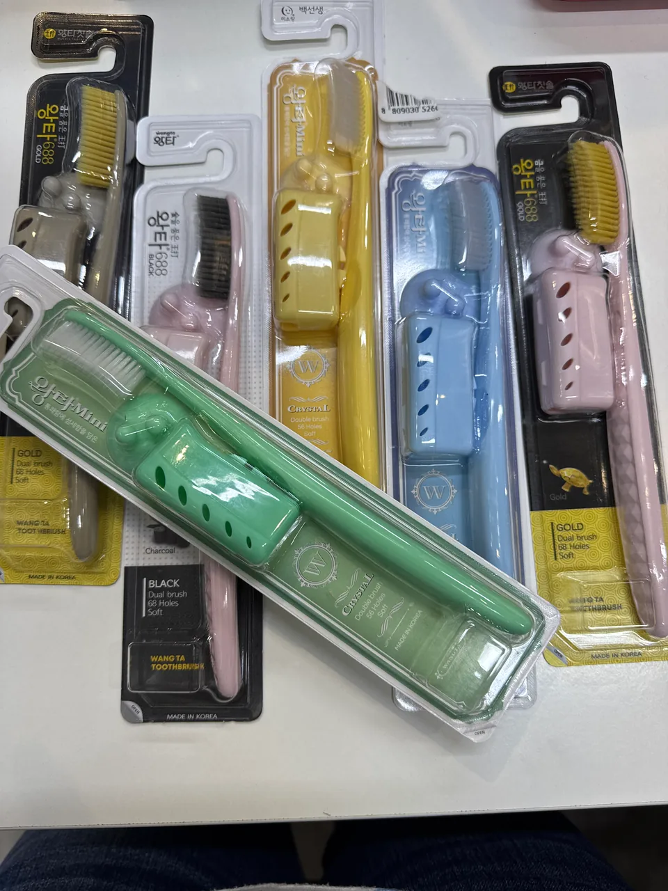 Зубная щетка WANG TA TOOTHBRUSH GOLD Soft