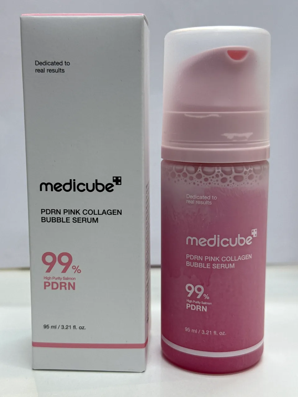medicube + PDRN PINK COLLAGEN BUBBLE SERUM 99% PDRN