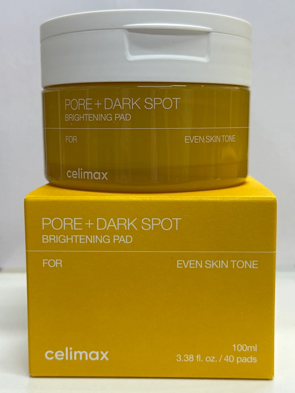 Celimax PORE + DARK SPOT BRIGHTENING PAD  FOR EVEN SVEN SKIN TONE
