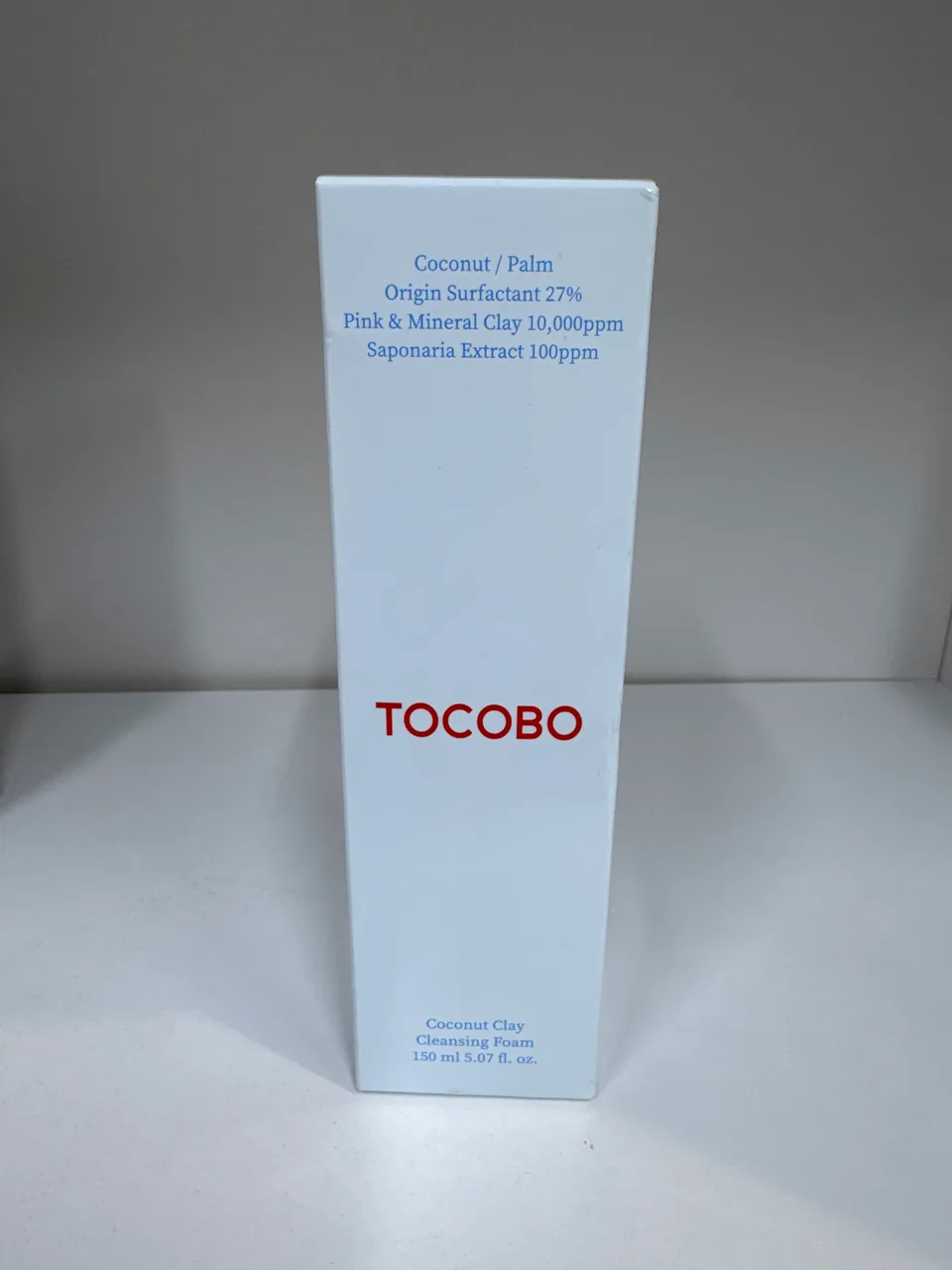TOKOBO Coconut Clay Cleansing Foam /Palm /ОЧИЩАЮЩАЯ ПЕНКА ДЛЯ ЛИЦА С РОЗОВОЙ ГЛИНОЙ 