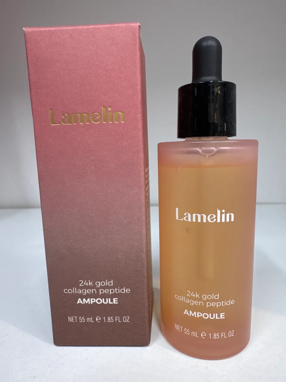 Lamelin 24 k gold collagen peptide AMPOULE