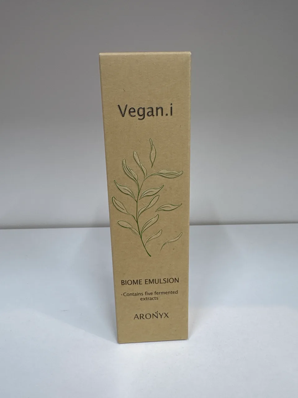 ARONYX Vegan. i BIOME EMULSION Contains five fermented extracts