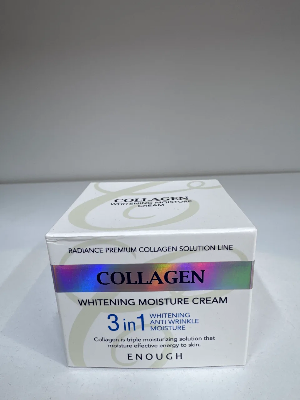 ENOUGH COLLAGEN WHITENING  MOISTURE  CREAM 3 in 1 WHITENING ANTI WRINKLE MOISTURE / Mногофункциональный крем для лица 