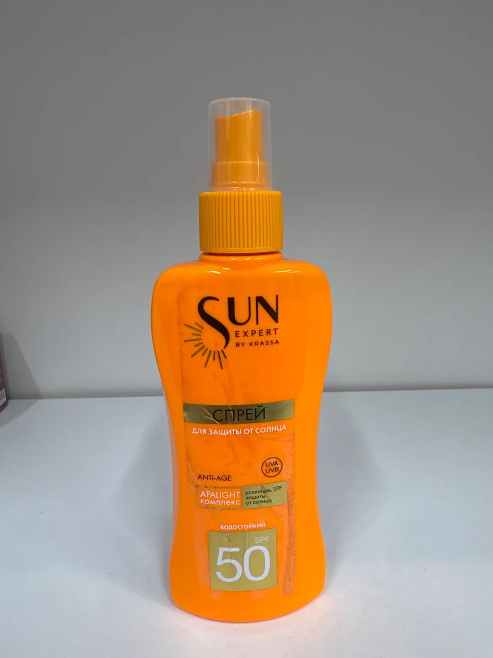 SUN EXPERT BY KRASSA СПРЕЙ ДЛЯ ЗАЩИТЫ ОТ СОЛНЦА SPF 50