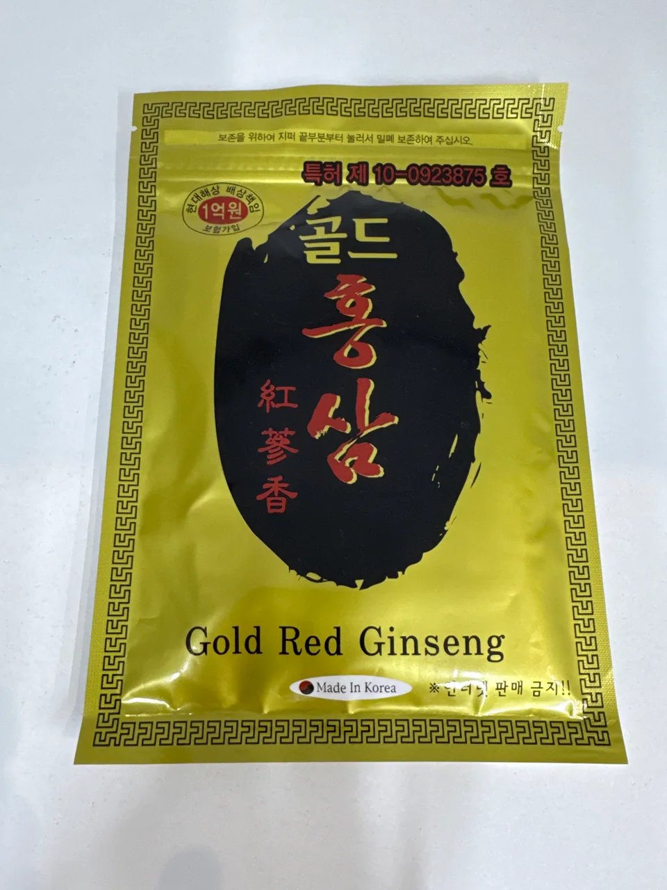 Gold Red Ginseng Пластырь