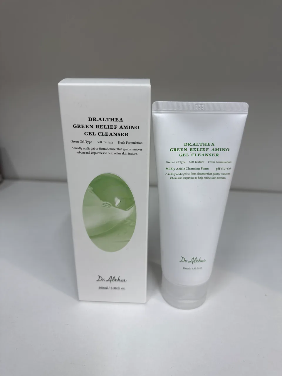 DR. ALTHEA GREEN RELIFFAMINO GEL CLEANSER Очищающий гель для лица