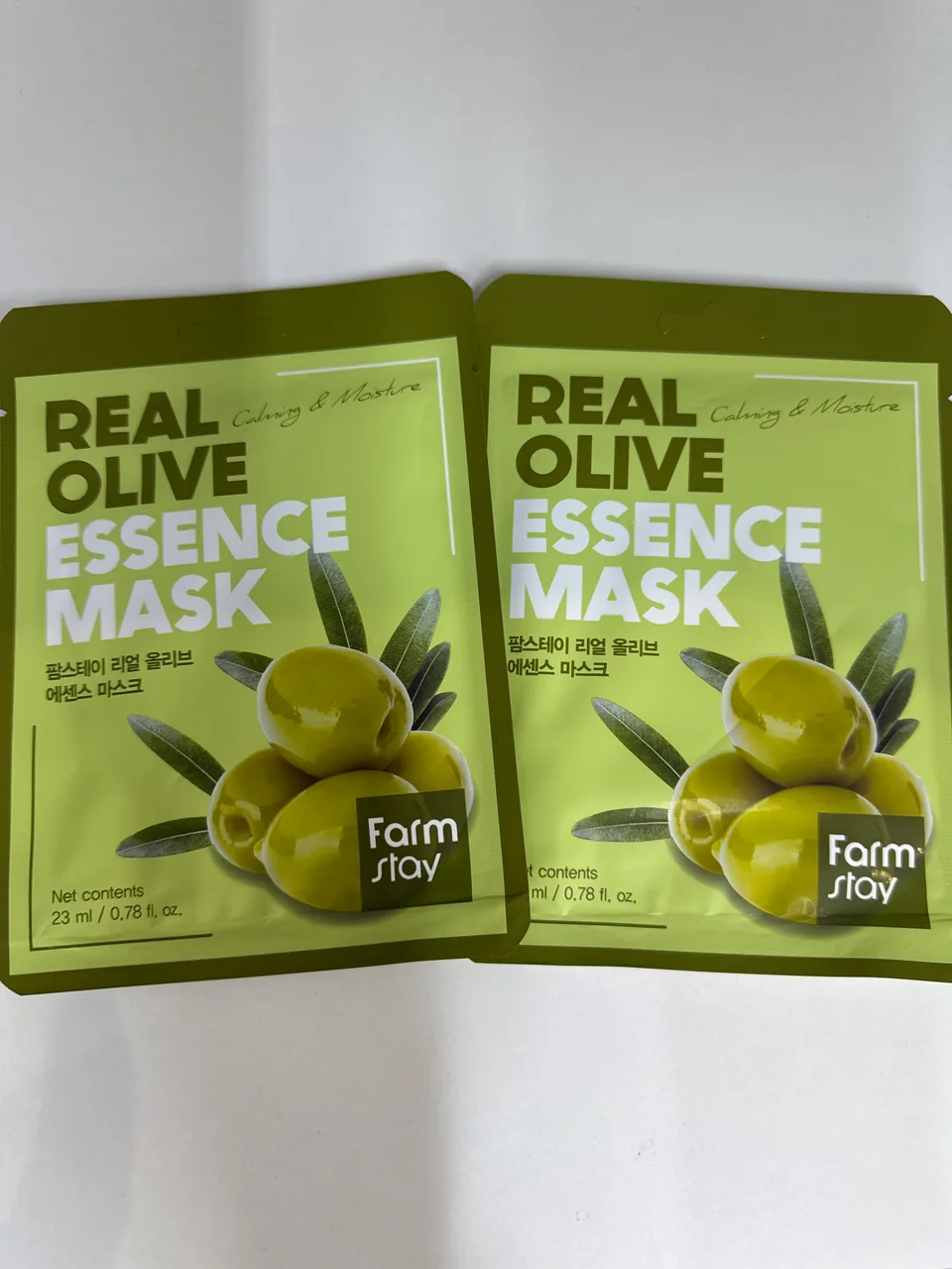 Farm sfay REAL OLIVE ESSENCE MASK  МАСКА ОЛИВА