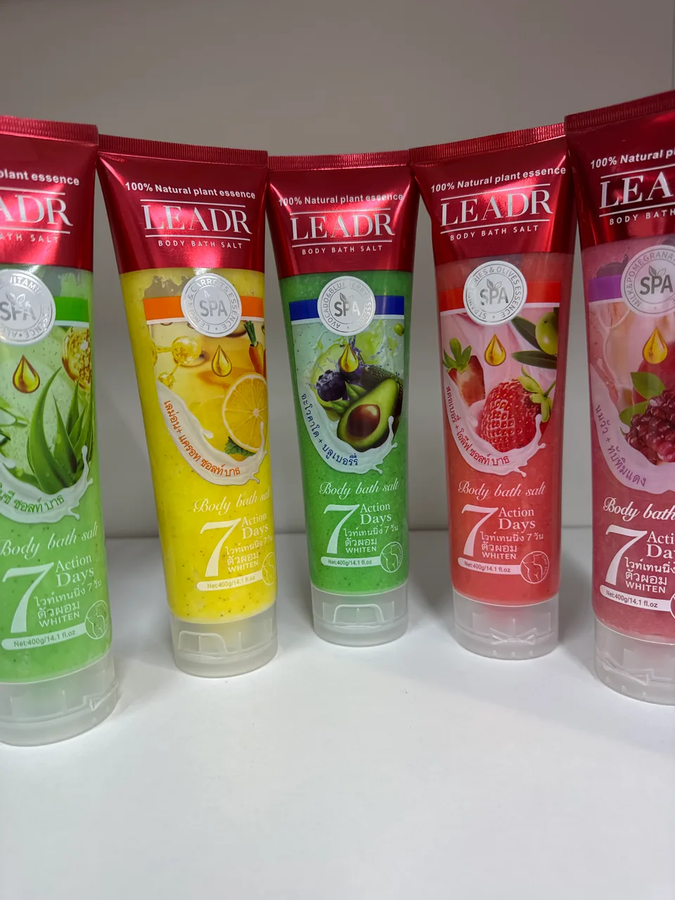 LEADR 100% Natural plant essence BODY BATH SALT / 7 Action Days