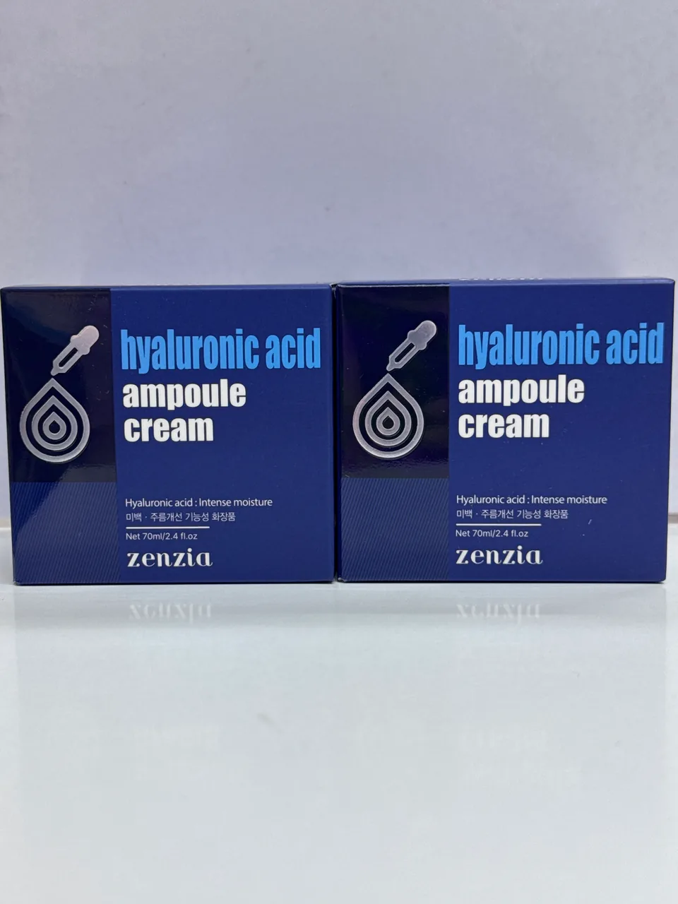 zenzia  hyaluronic acid ampoule cream