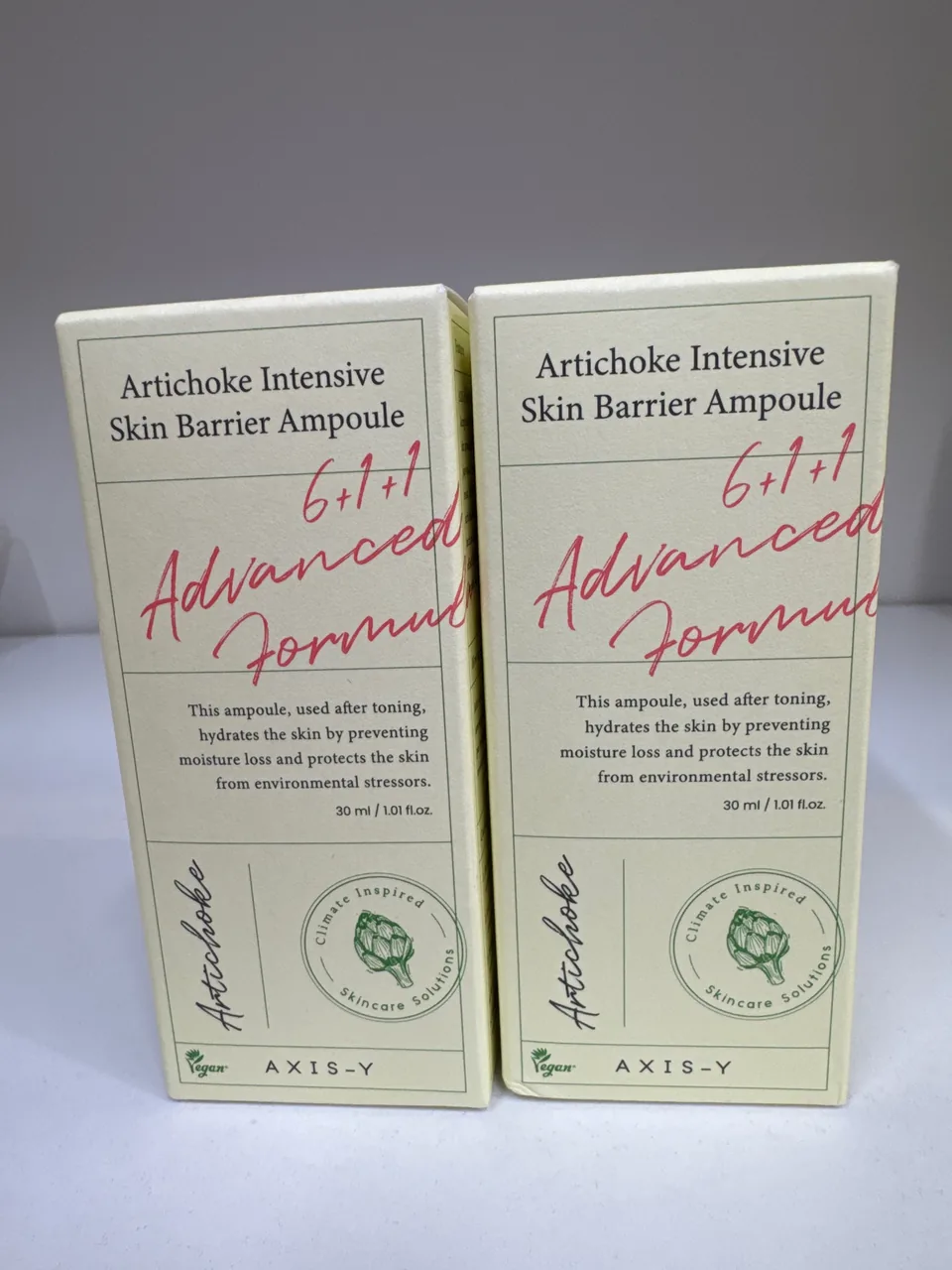 AXIS-Y Artichoke Intensive Skin Barrier Ampoule 30 мл