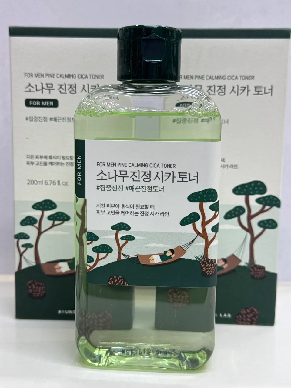 ROUND LAB / FOR MEN PINE CALMING CICA TONER