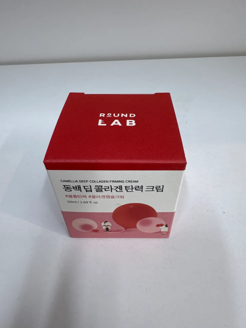 ROUND LAB CAMELLIA DEEP COLLAGEN FIRMING CREAM/ Укрепляющий коллагеновый крем