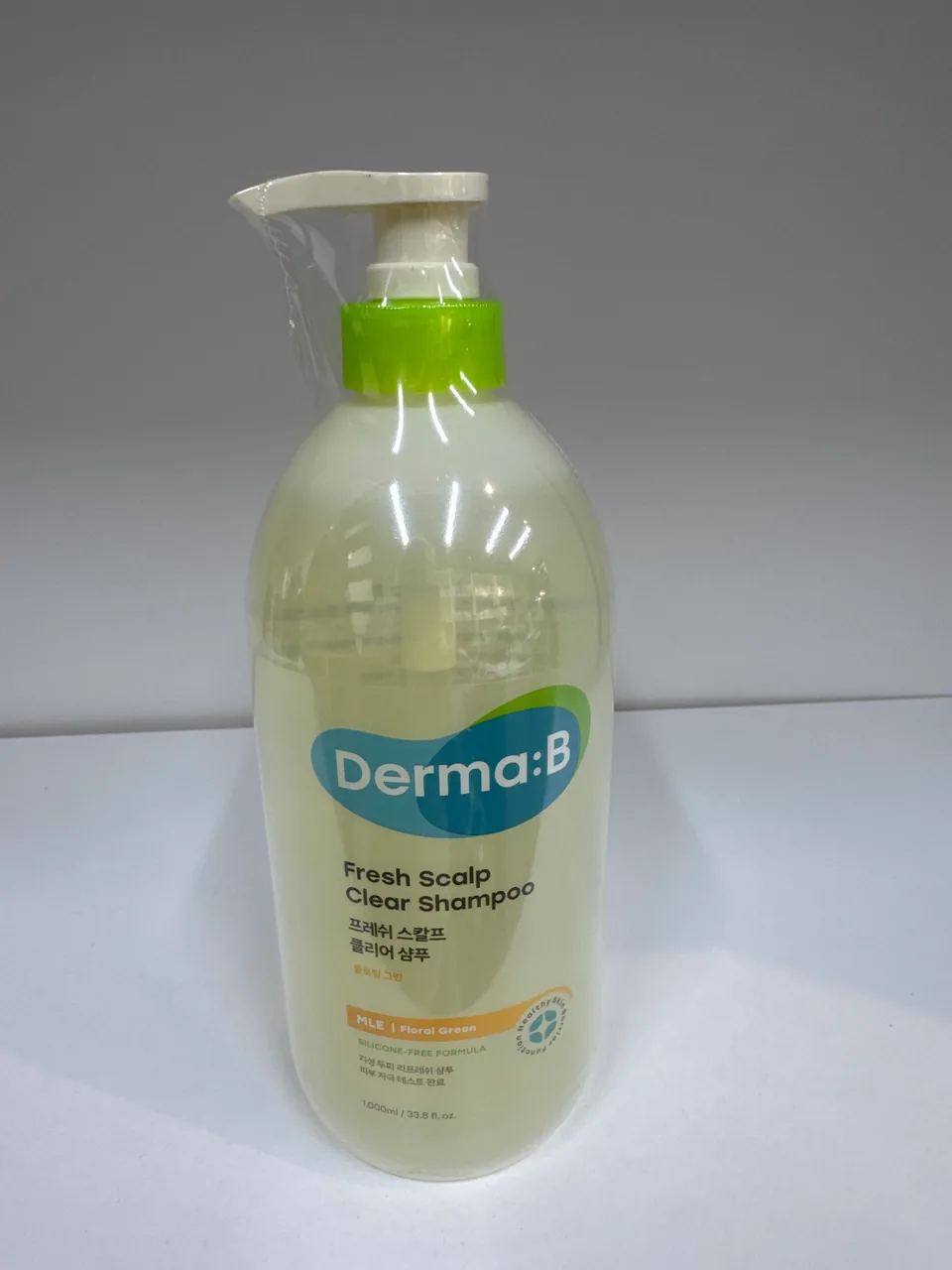 Derma : B Fresh Scalp Clear Shampoo Floral Green / Шампунь Освежающий . Без силиконов