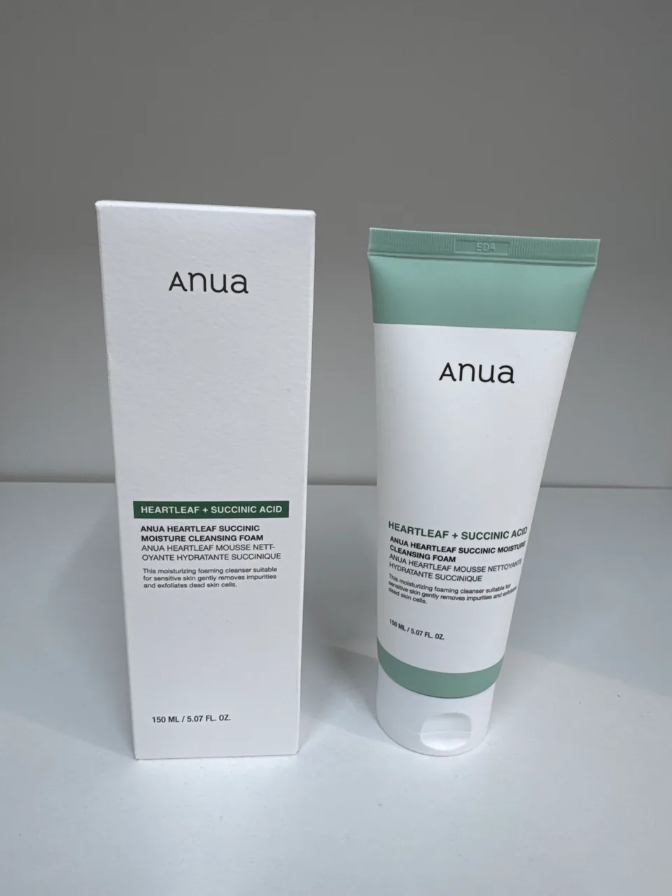 ANUA HEARTLEAF + SUCCINIC ACID