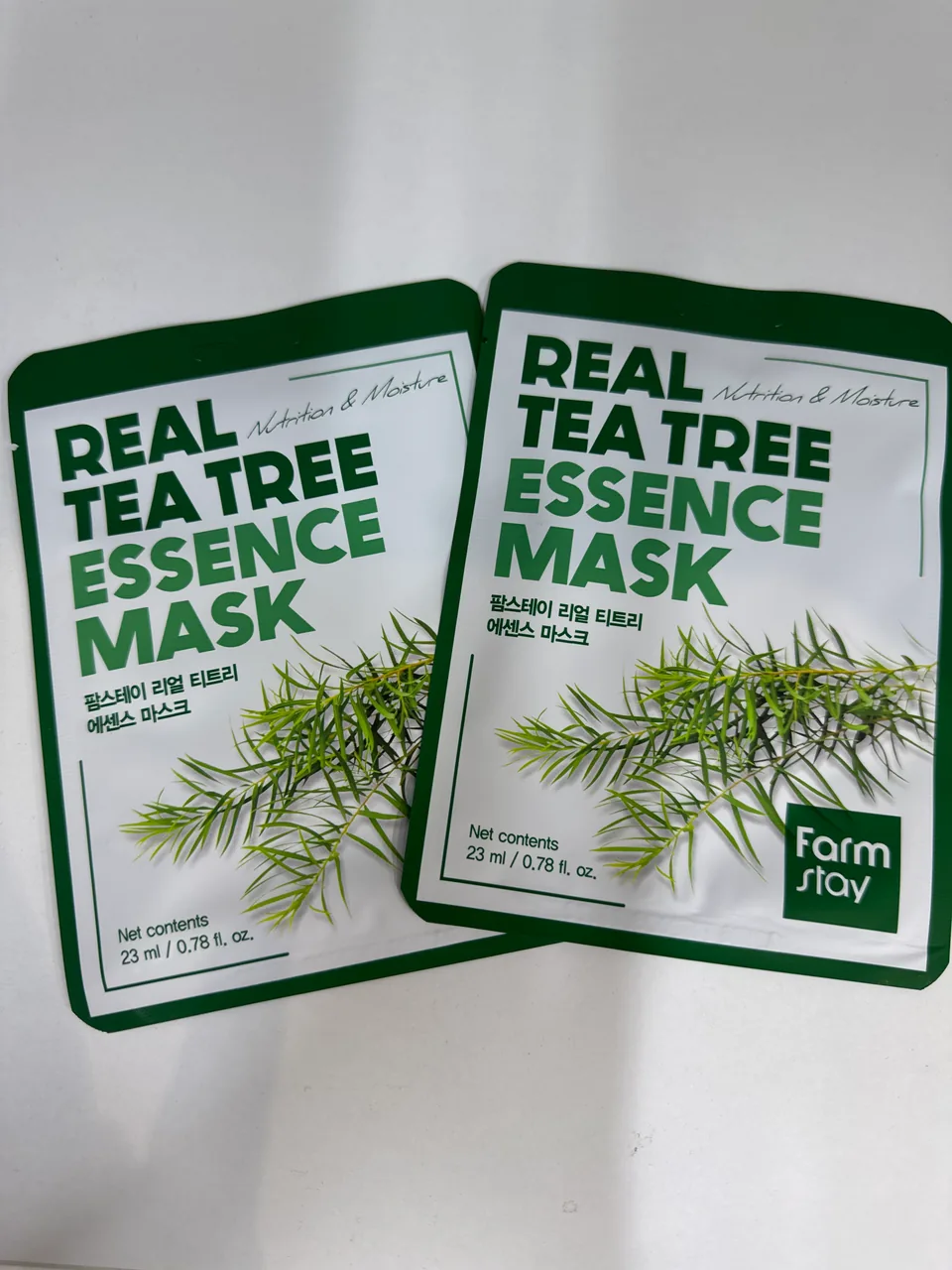 Farm stay REAL TEA TREE ESSENCE MASK     МАСКА МАСКА ЧАЙНОГО ДЕРЕВА