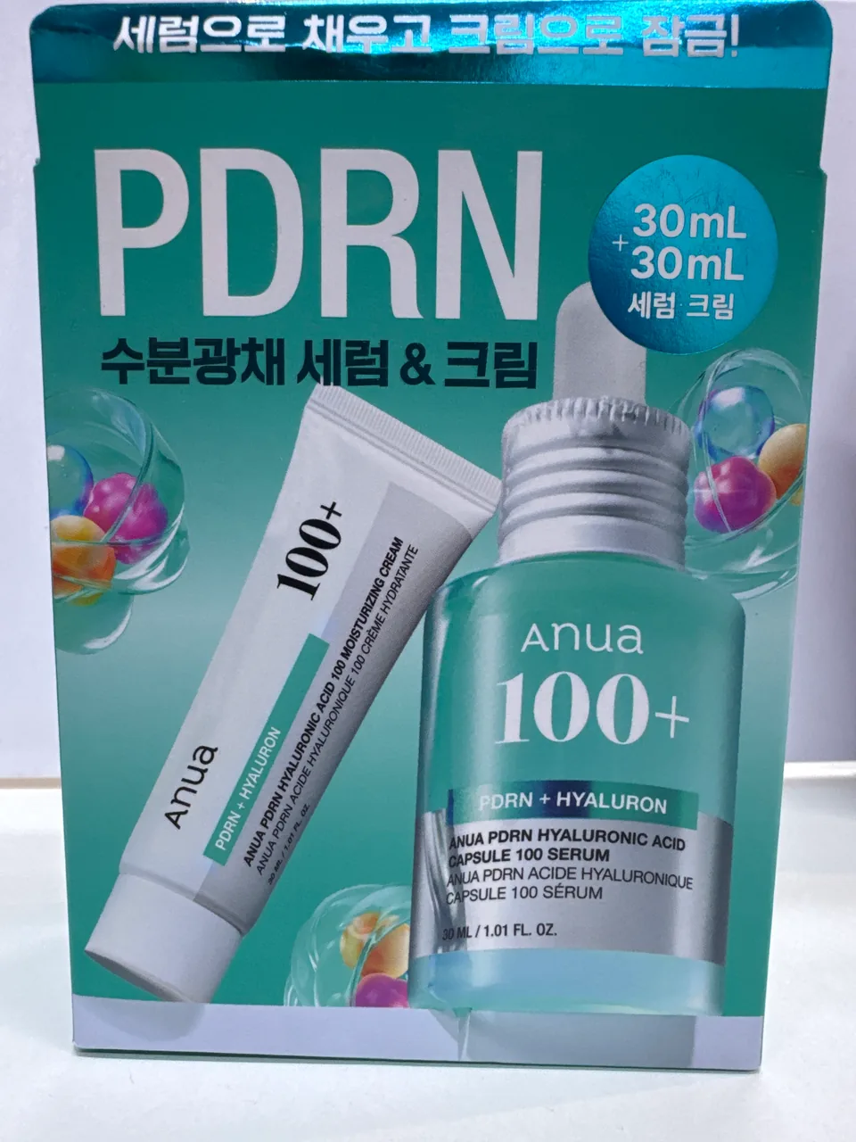 Anua 100 +PDRN  + HYALURON  SET /Набор