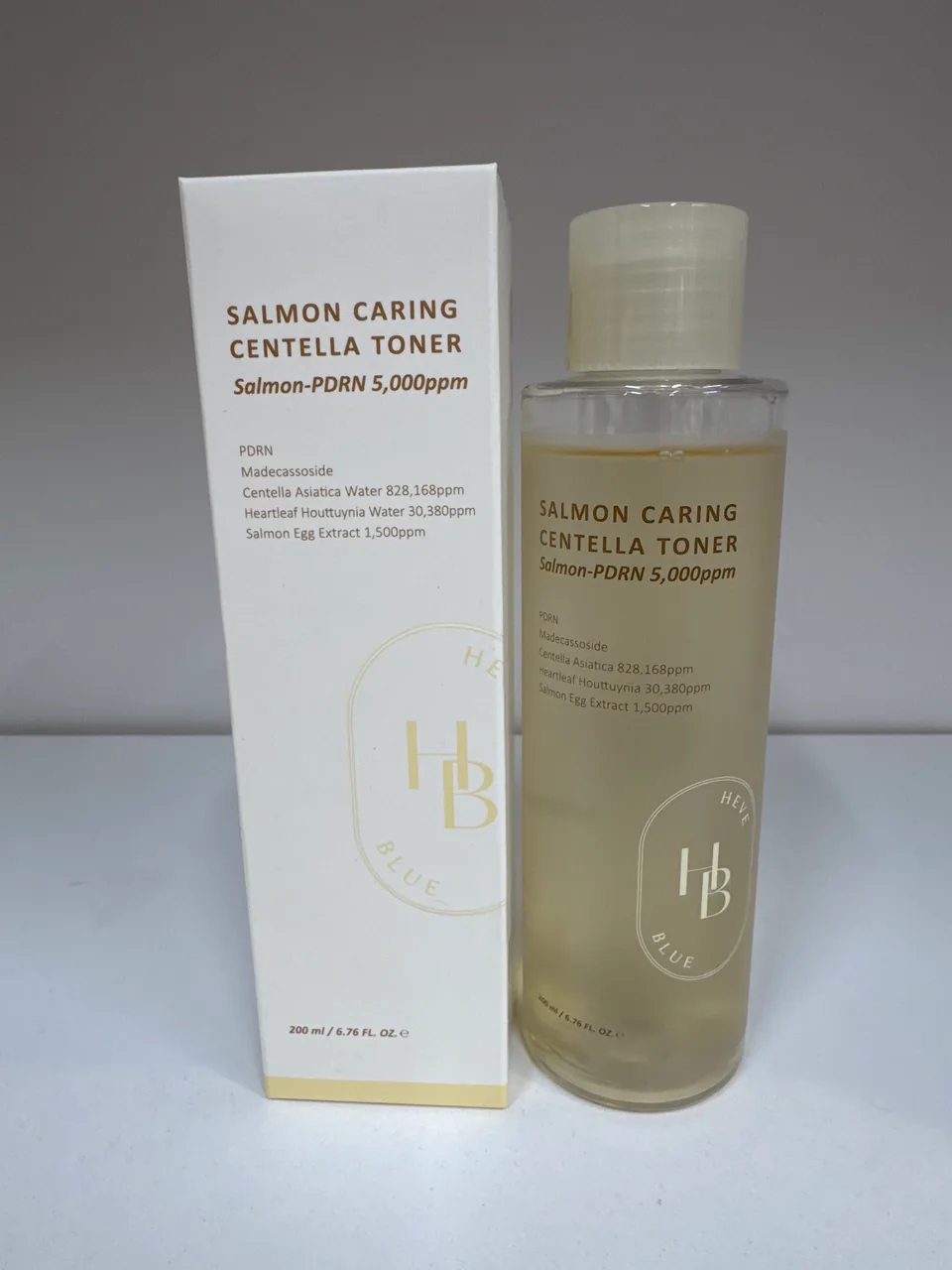 HEVEBLUE Salmon Caring Centella Toner 200 мл