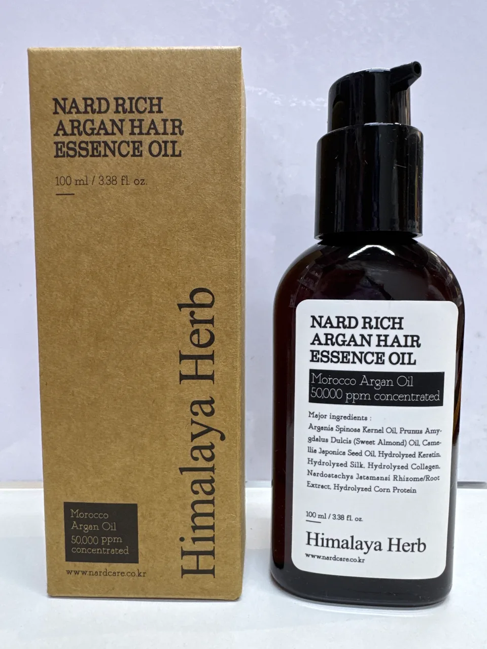 NARD RICH ARGAN HAIR ESSENCE OIL / Himalaya Herb / МАСЛО Эссенция для волос