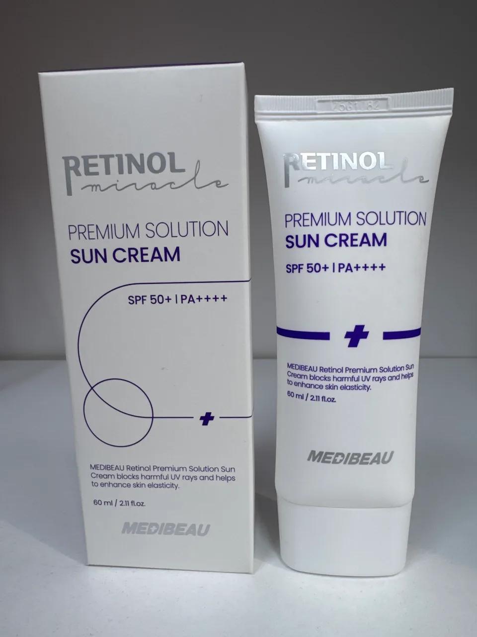 MEDIBEAU RETINOL PREMIUM SOLUTION SUN CREAM SPF 50 + PA++++