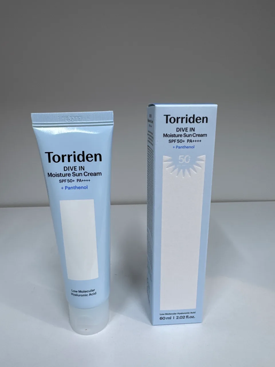 Torriden DIVE IN Moisture Sun Cream SPF 50 + PA++++ + Panthenol