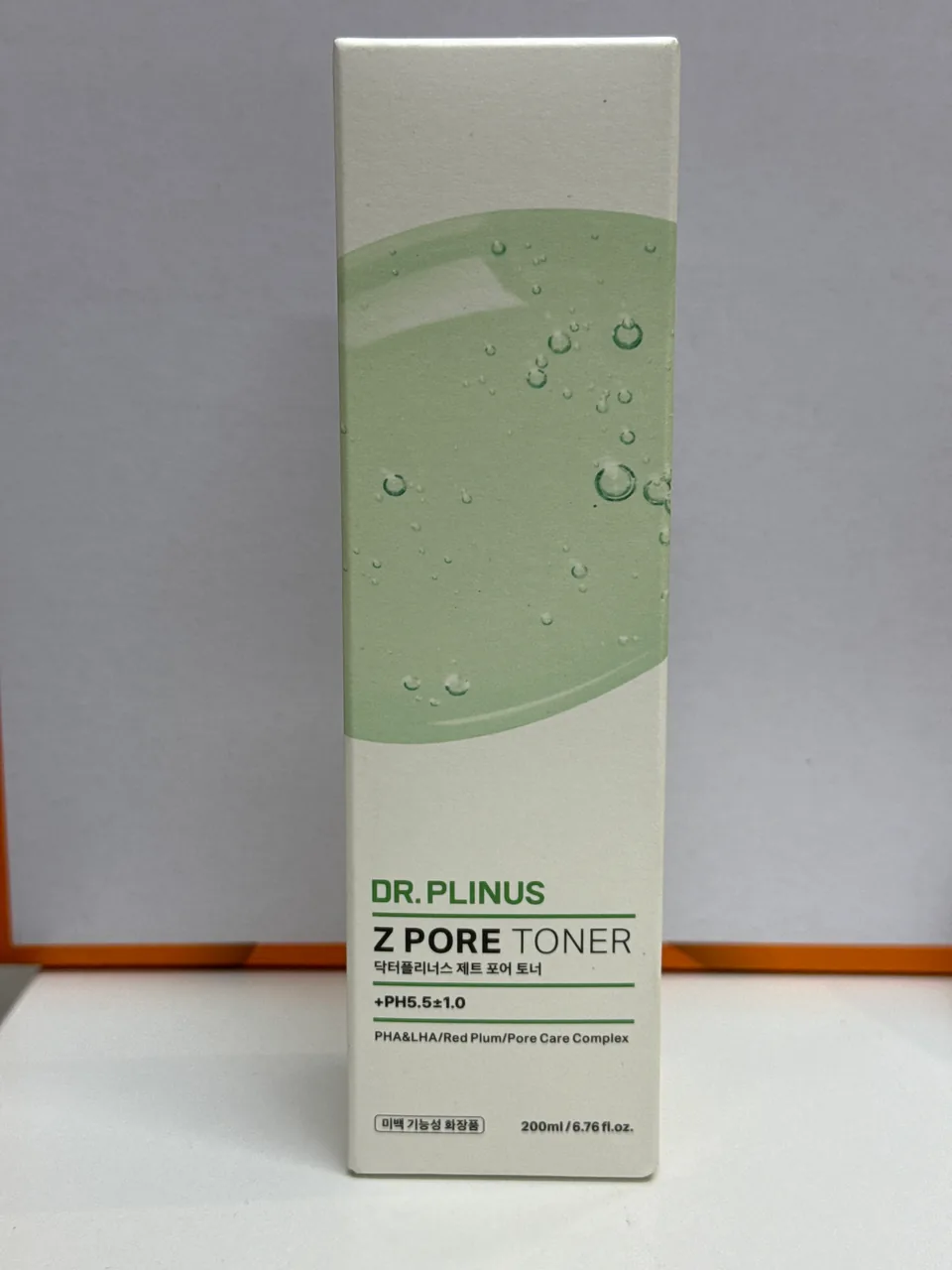 Dr. PLINUS Z PORE TONER + PH 5.5 + - 1.0 PHA & LHA / Red Plum / Pore Care Complex