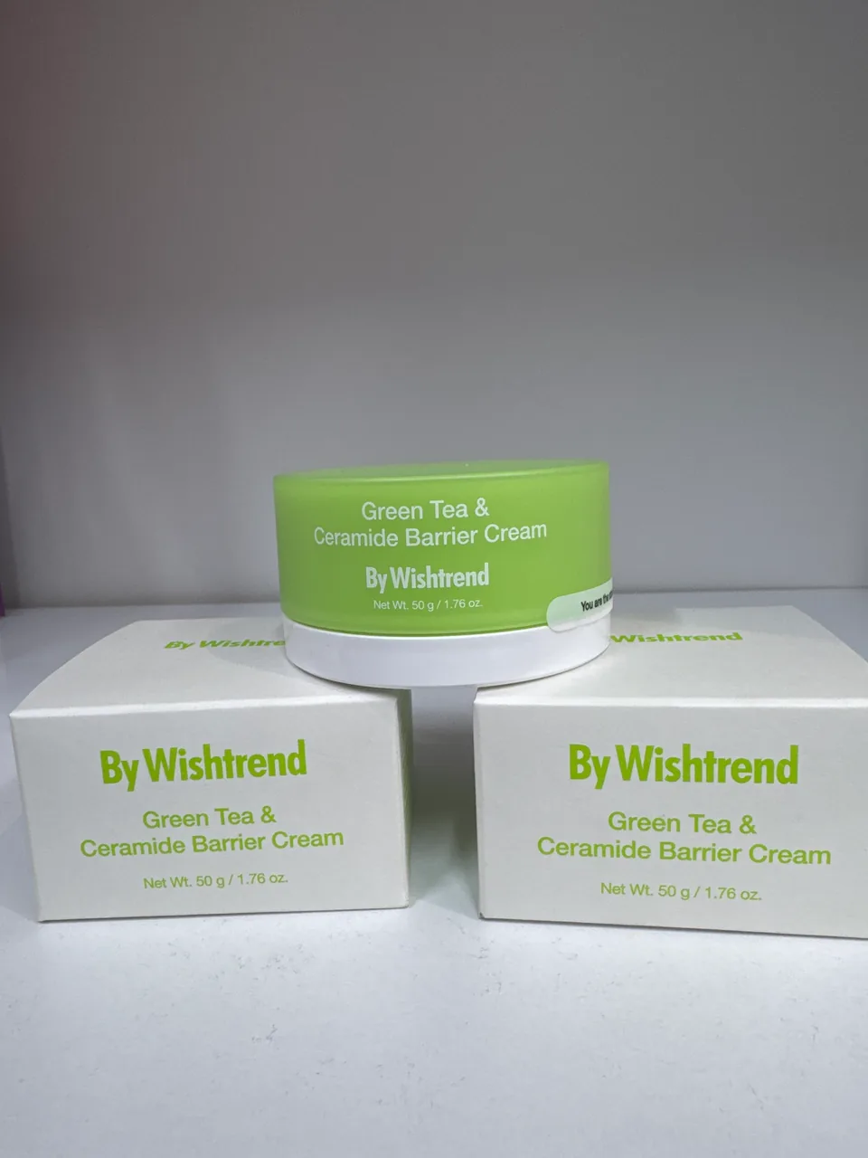 By Wishtrend Green Tea & Ceramide Barrier Cream