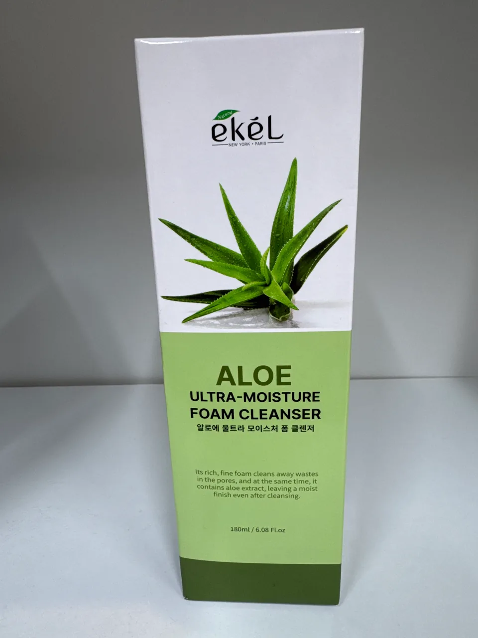 ekel ALOE ULTRA - MOISTURE FOAM CLEANSER