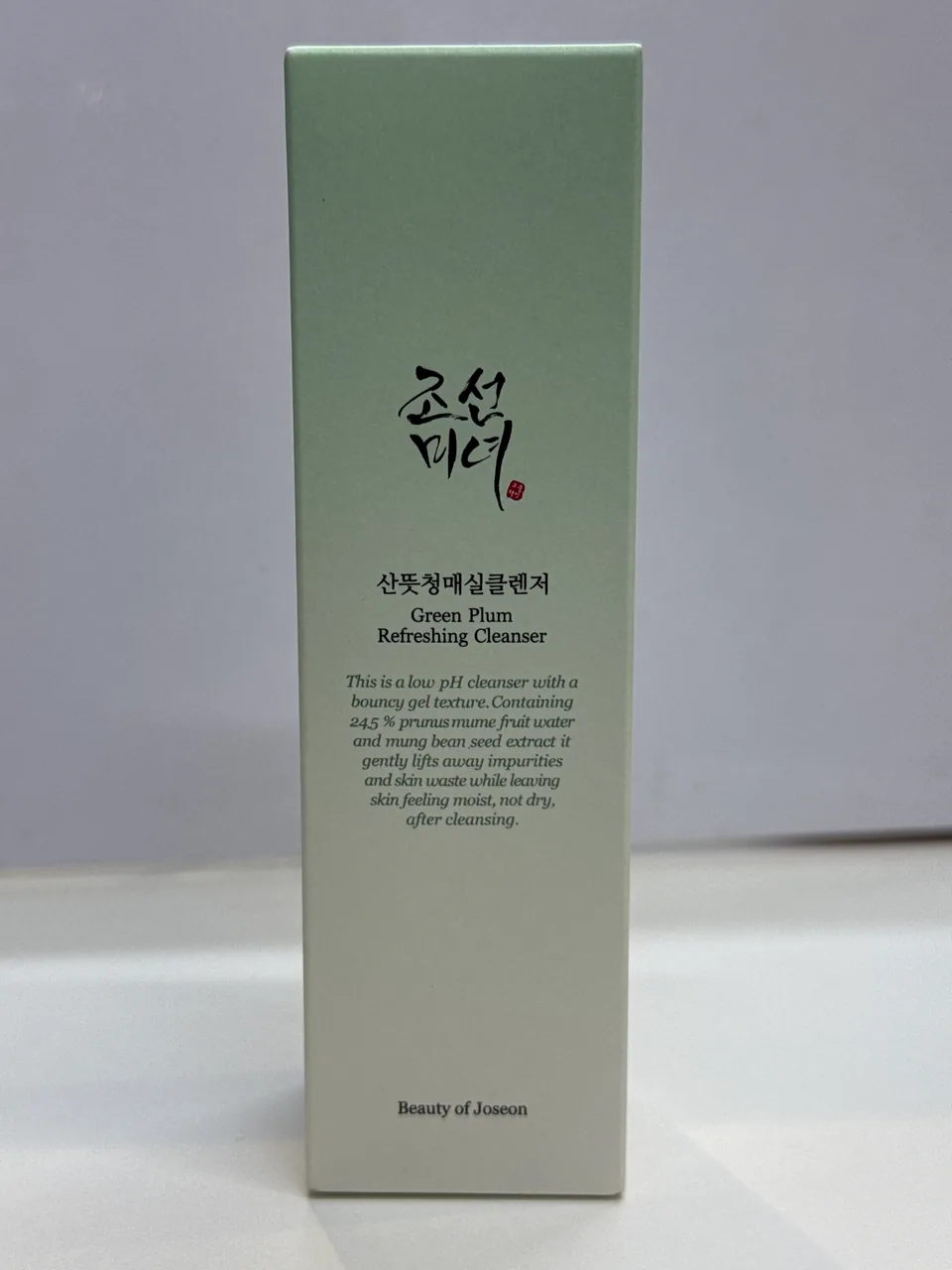 Beauty of Joseon  Green  Plum  Refreshing  Cleanser /